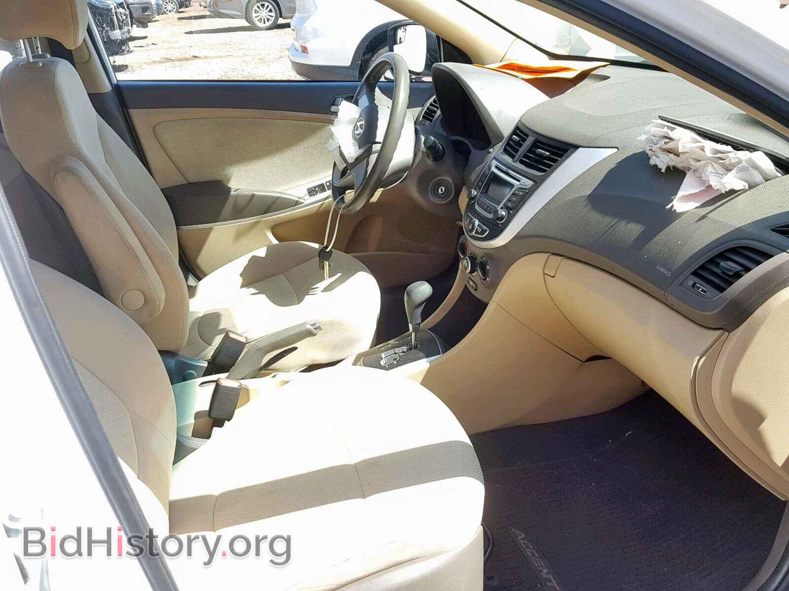 2014 HYUNDAI ACCENT - VIN: KMHCT4AE1EU758060 - Фото 5