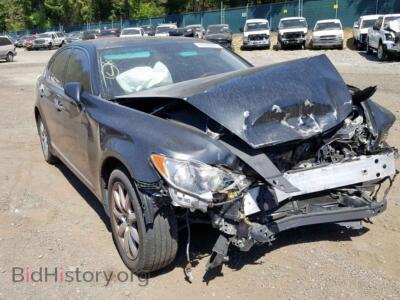 2007 Lexus LS460 LS 460, темно-серый — VIN JTHBL46FX75050628, Copart