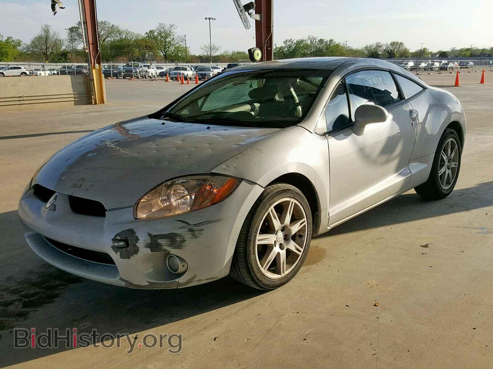 2006 MITSUBISHI ECLIPSE - VIN: 4A3AK34T86E029954 - Фото 2