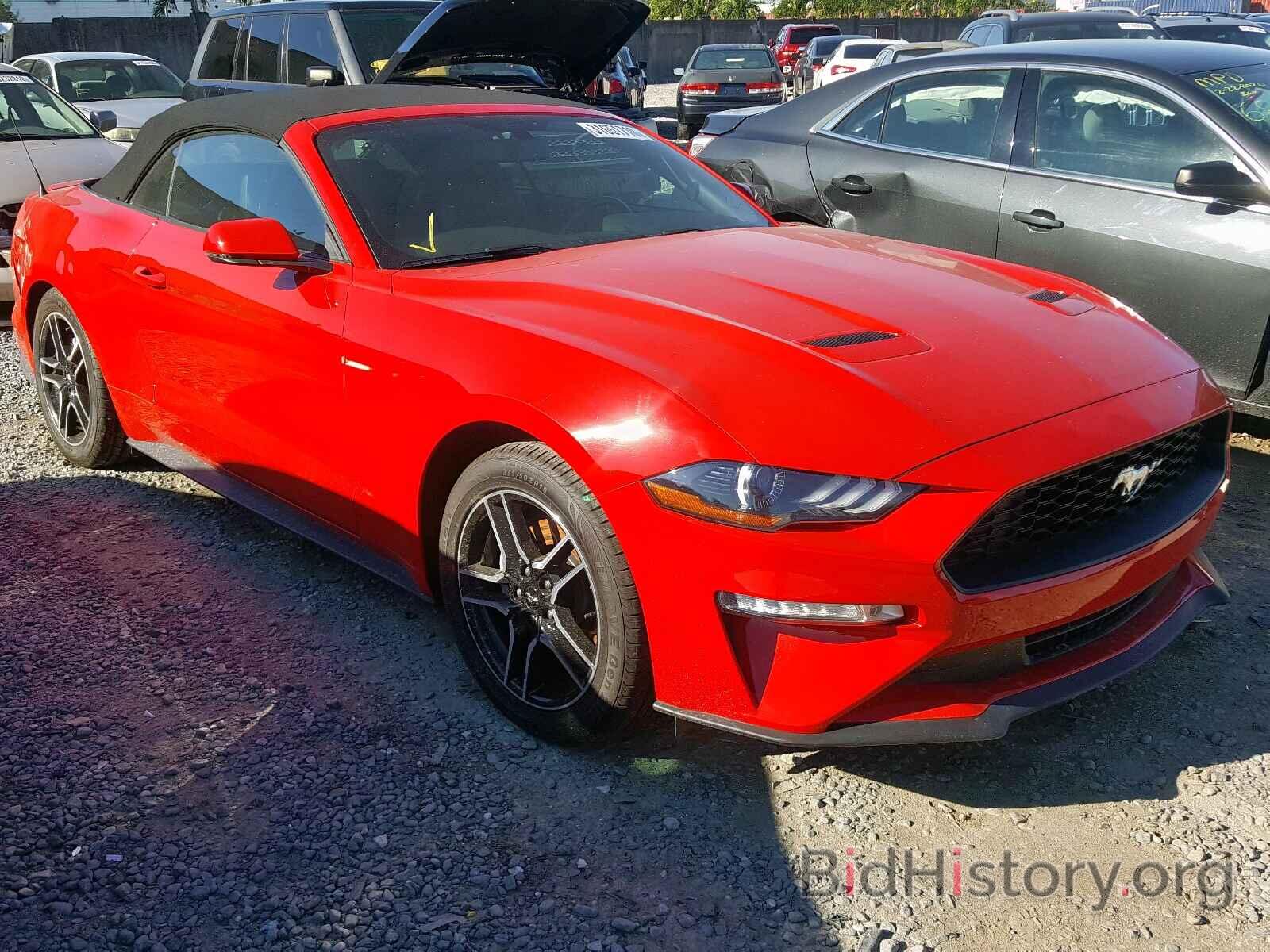 Photo 1FATP8UHXJ5155382 - FORD MUSTANG 2018