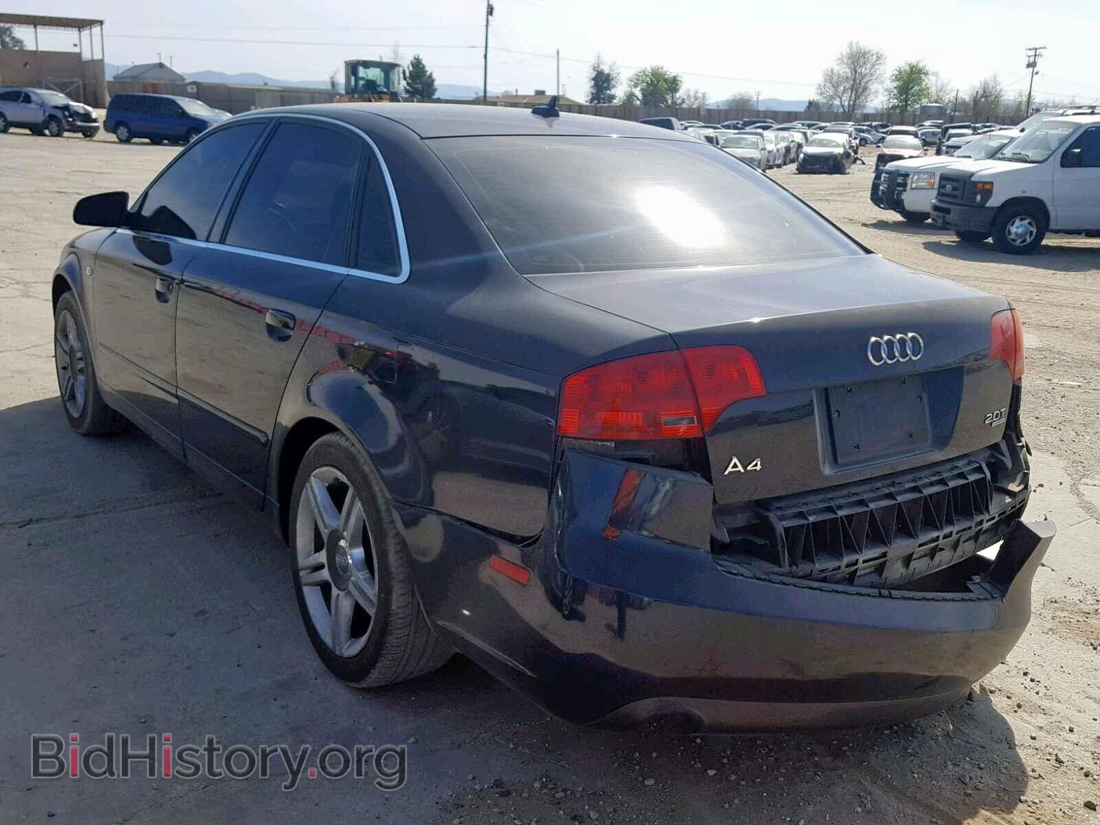 2007 AUDI A4 - VIN: WAUDF78E87A025108 - Фото 3