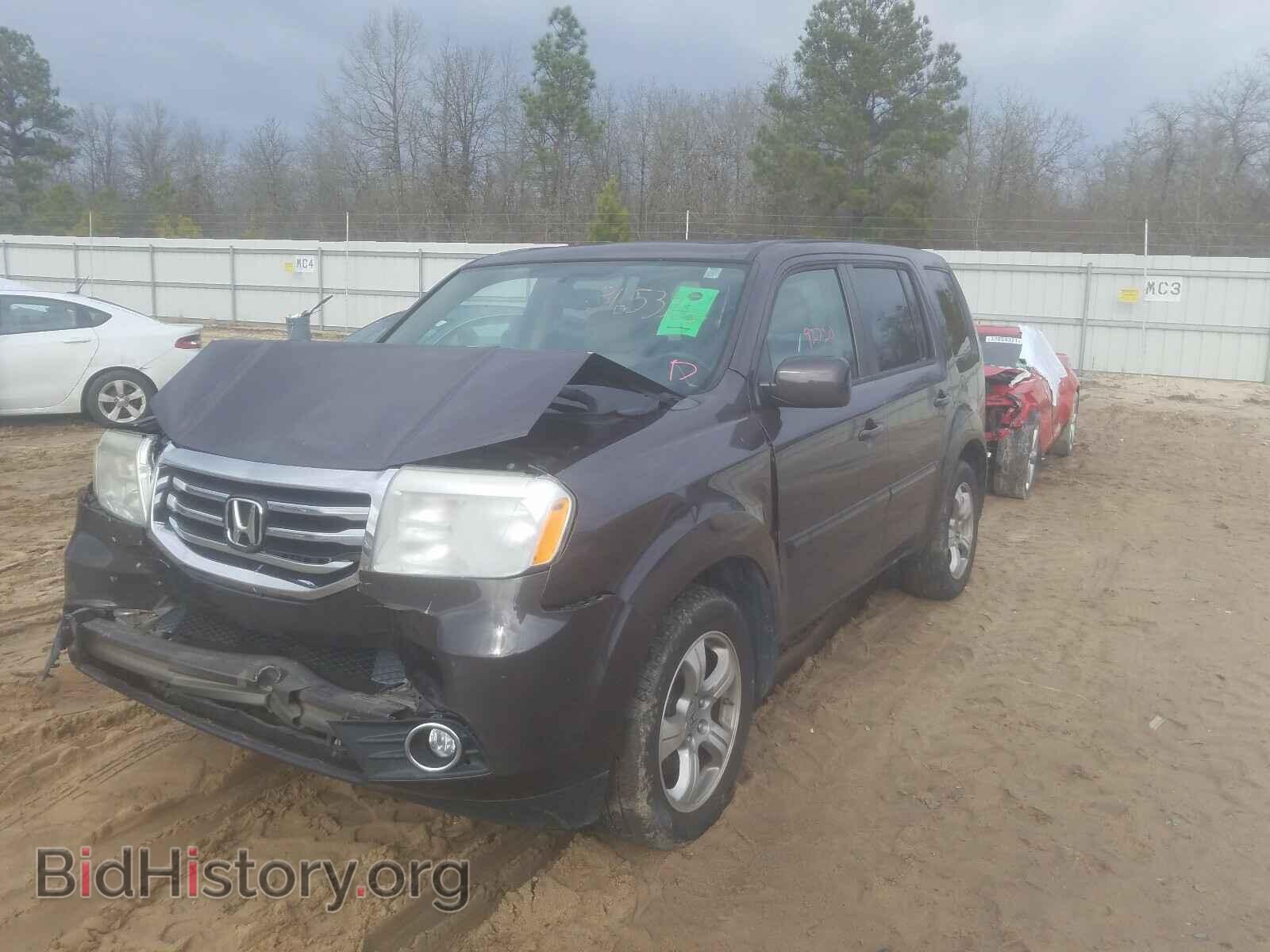 2013 HONDA PILOT - VIN: 5FNYF3H55DB024756 - Фото 2