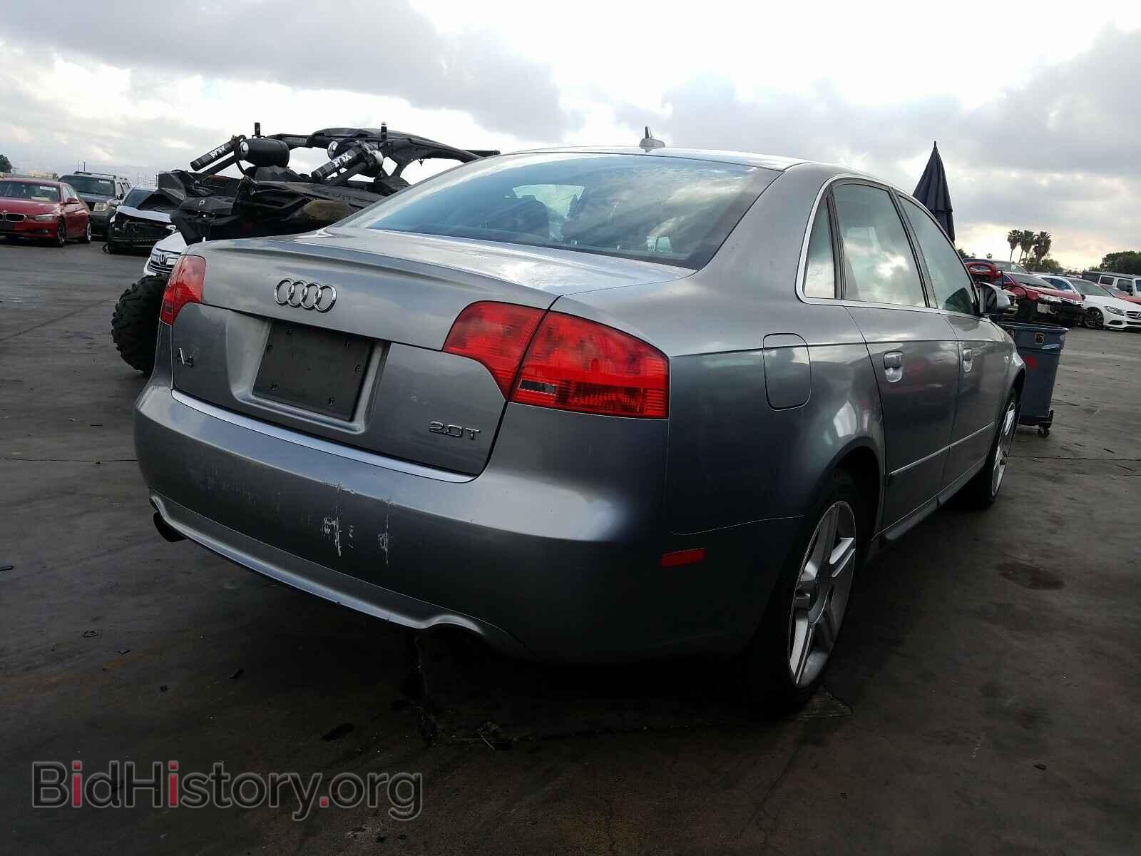 2008 AUDI A4 - VIN: WAUAF78E78A048917 - Фото 4