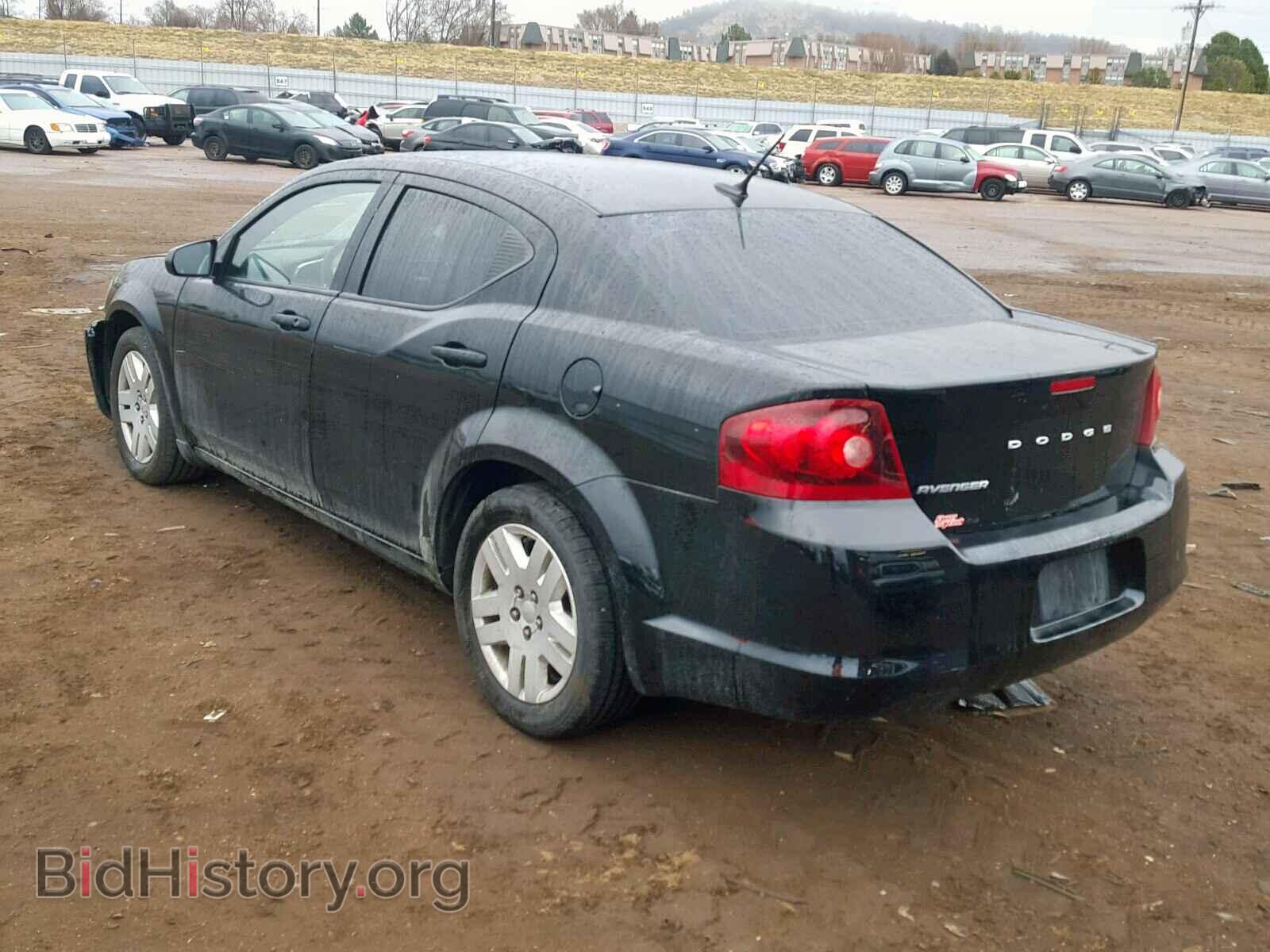 2013 DODGE AVENGER - VIN: 1C3CDZAB5DN614190 - Фото 3