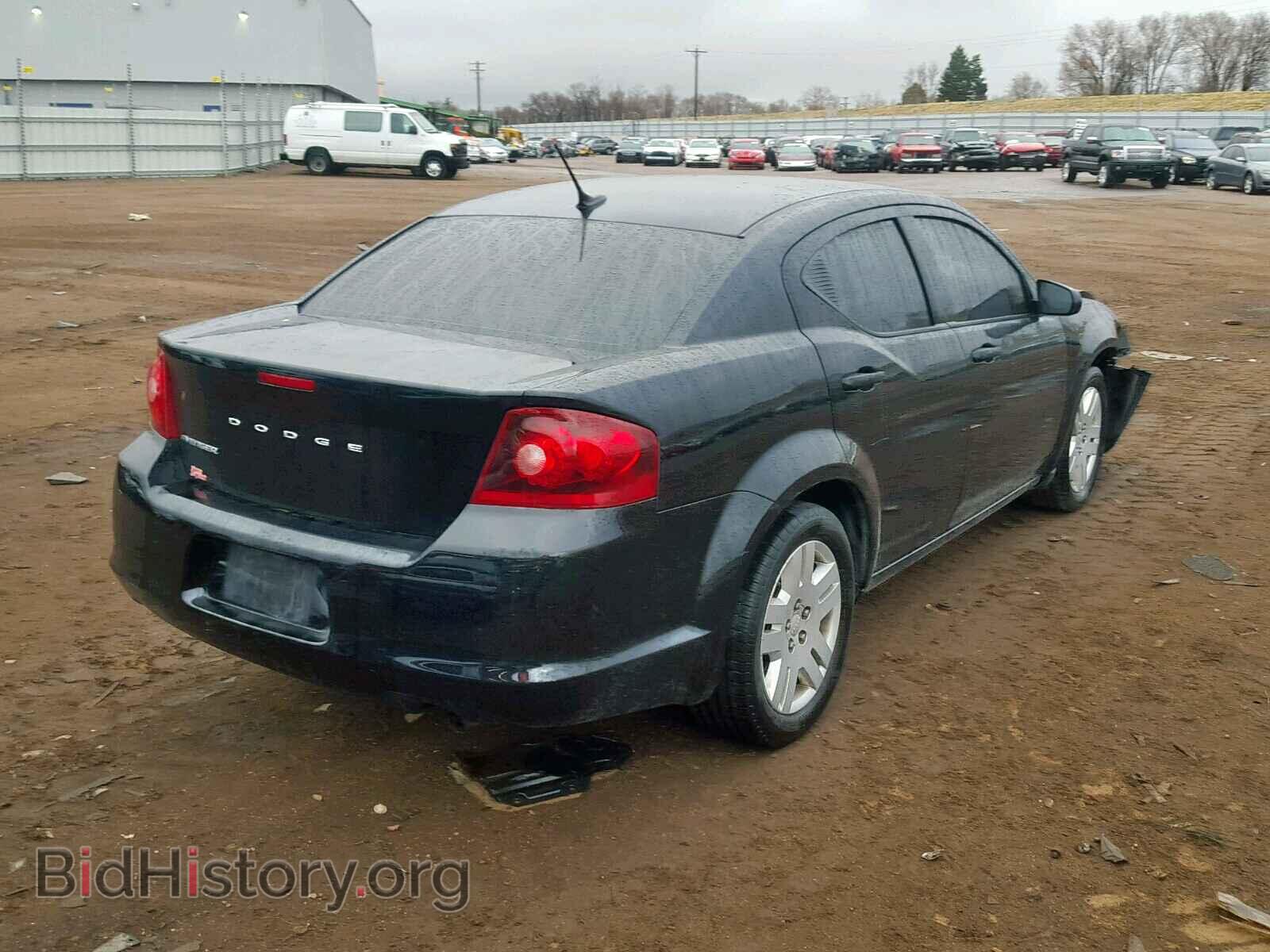 2013 DODGE AVENGER - VIN: 1C3CDZAB5DN614190 - Фото 4