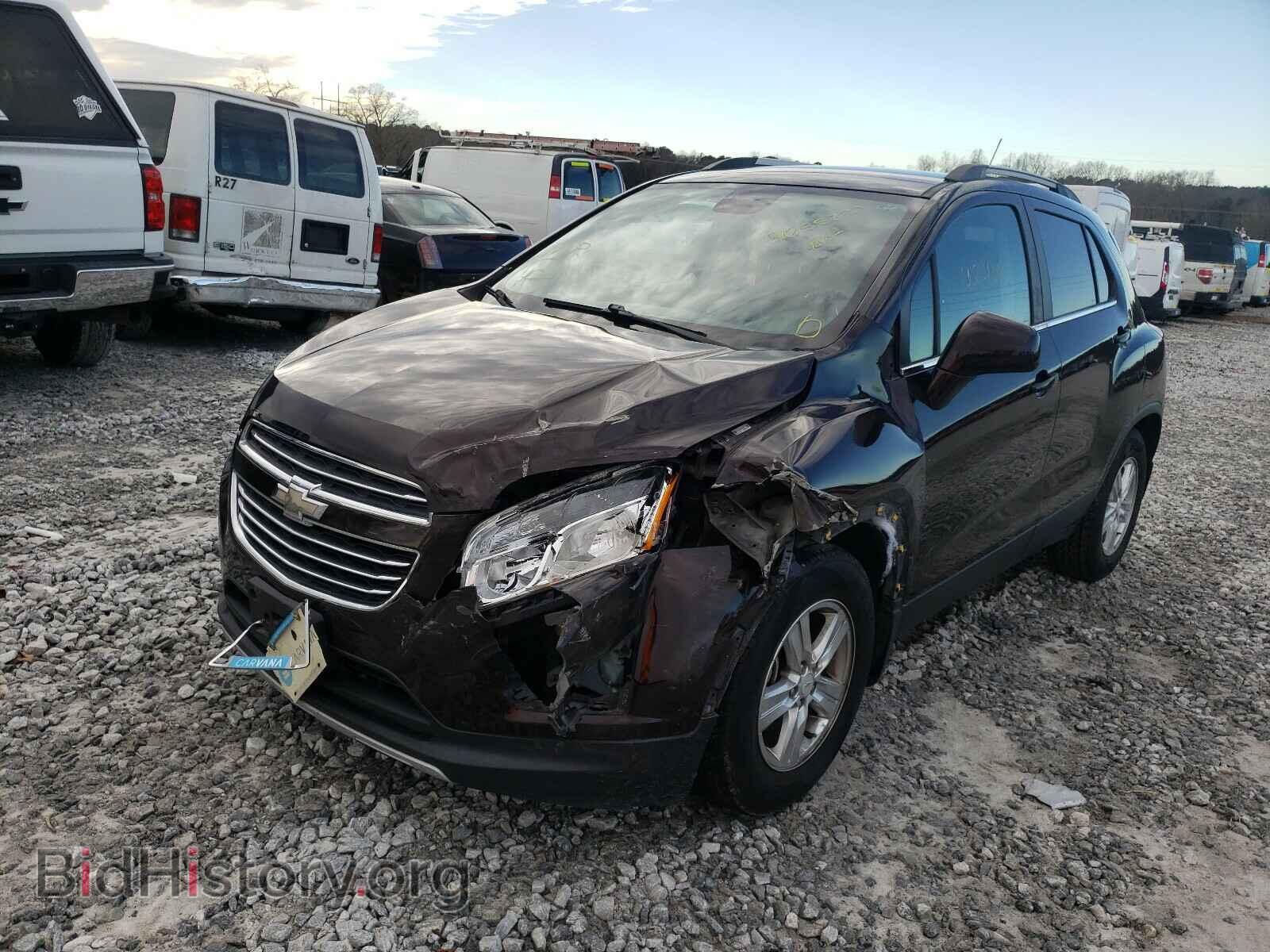 2015 CHEVROLET TRAX - VIN: KL7CJLSB3FB210337 - Фото 2