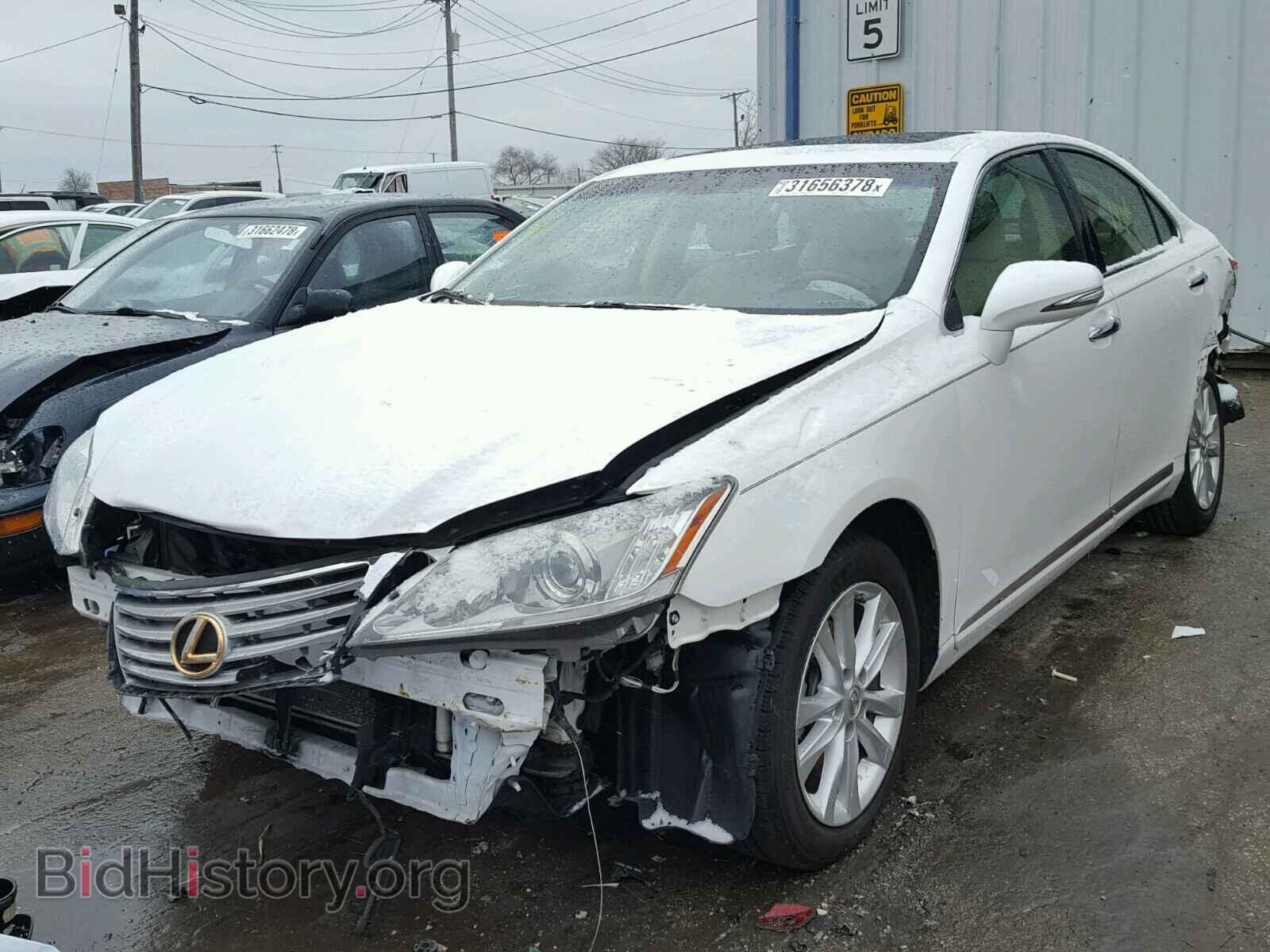 2011 LEXUS ES350 - VIN: JTHBK1EG4B2467944 - Фото 2