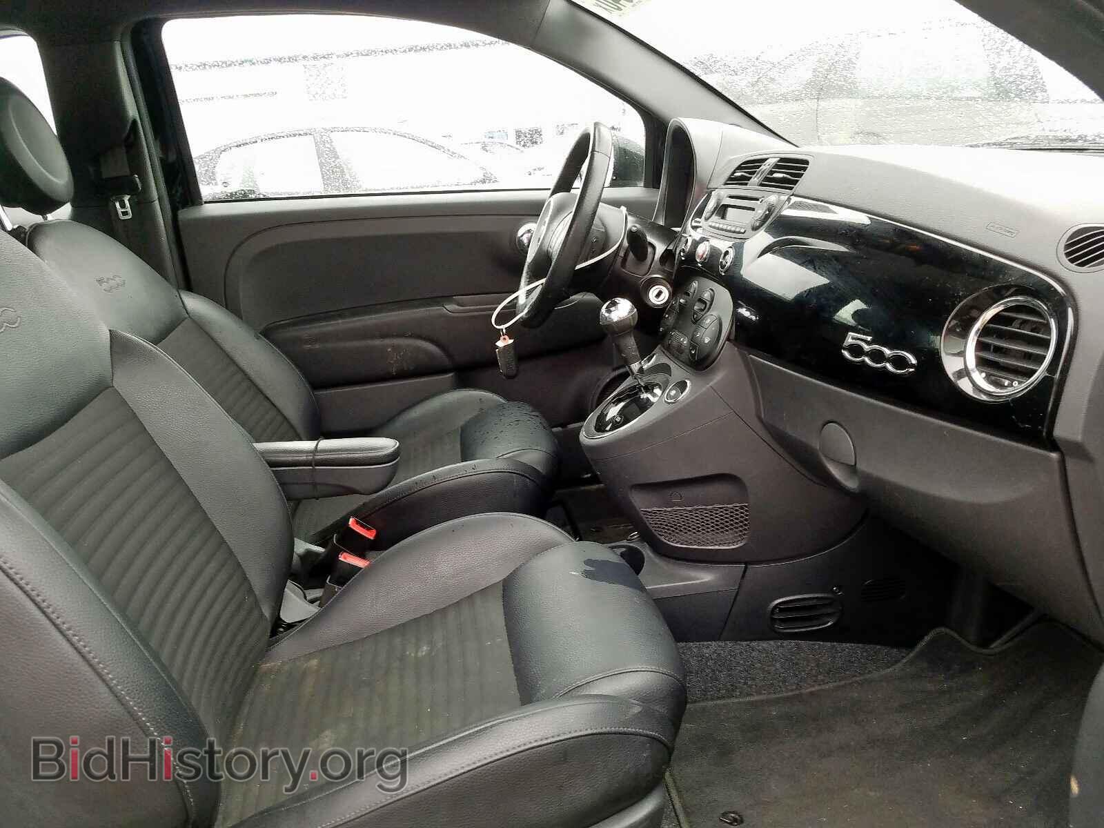 2014 FIAT 500 - VIN: 3C3CFFBR7ET176875 - Фото 5
