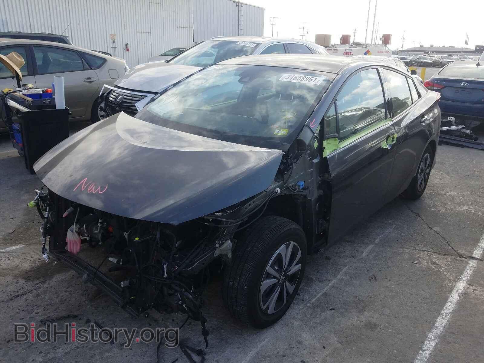 2017 TOYOTA PRIUS - VIN: JTDKARFP2H3036068 - Фото 2