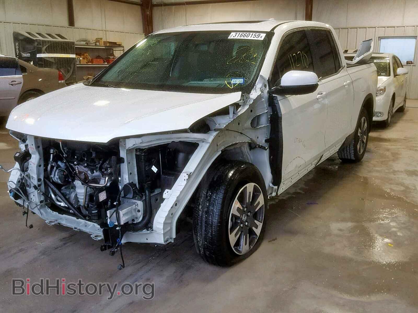 2019 HONDA RIDGELINE - VIN: 5FPYK2F63KB003734 - Фото 2