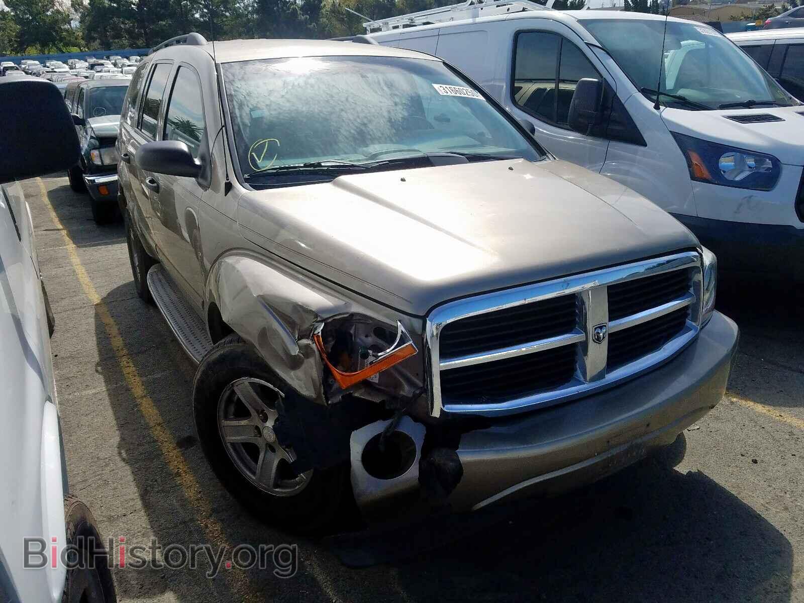 2004 DODGE DURANGO SL - VIN: 1D4HD48N44F137186 - Фото 2