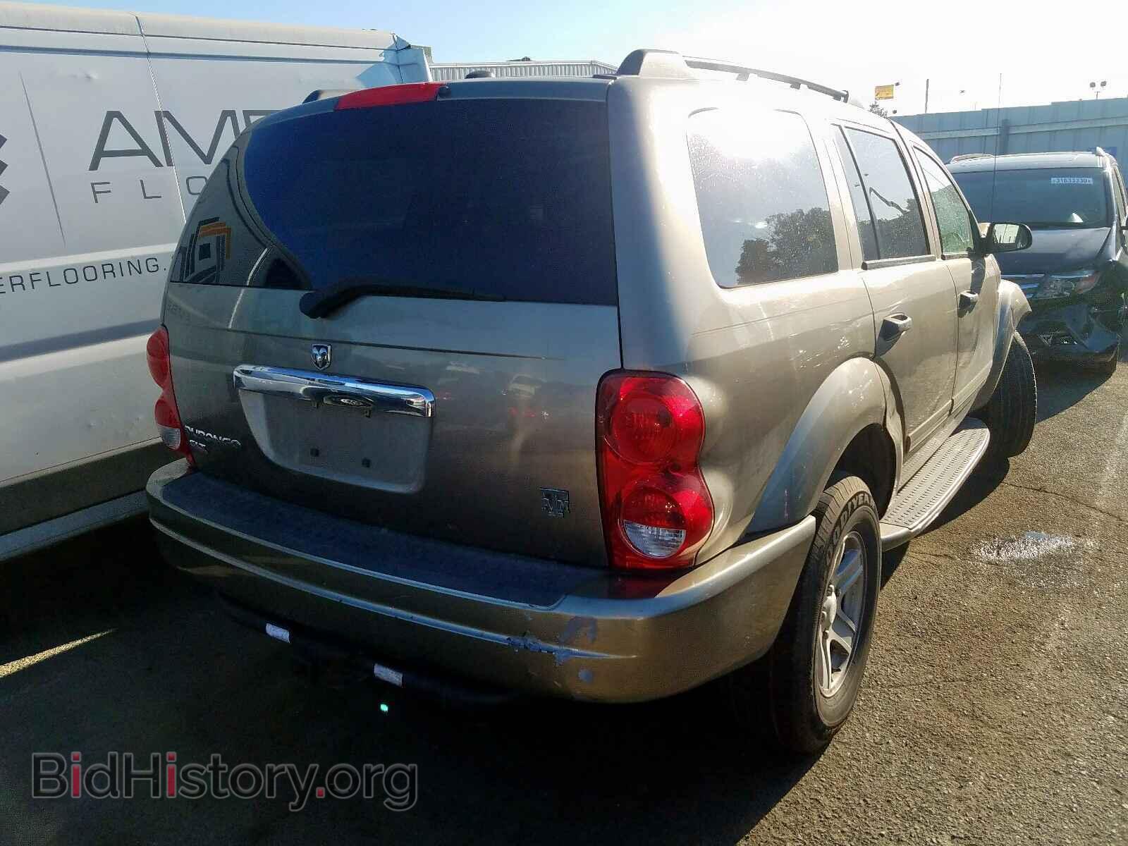 2004 DODGE DURANGO SL - VIN: 1D4HD48N44F137186 - Фото 4