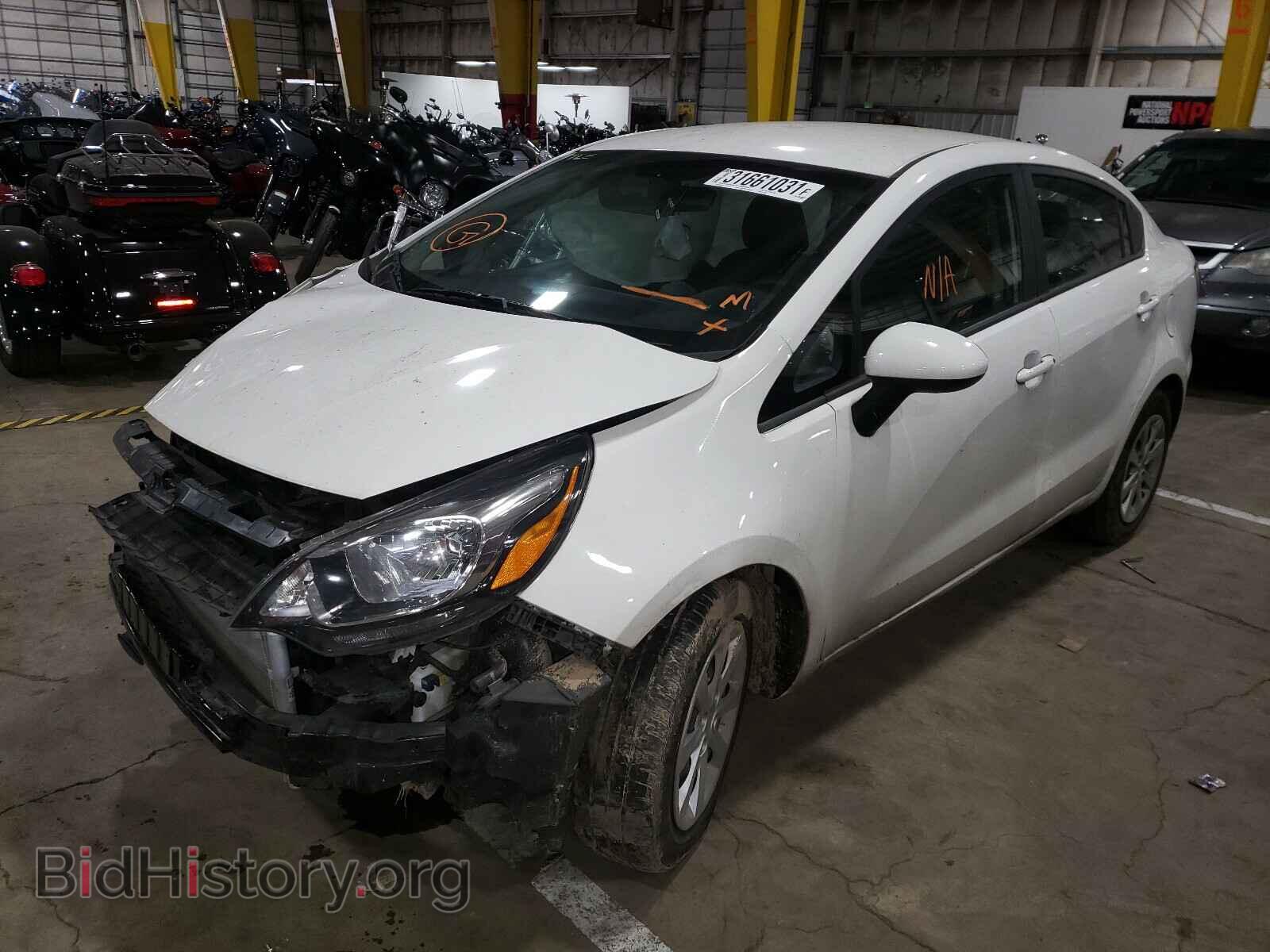 2017 KIA RIO - VIN: KNADM4A32H6117204 - Фото 2