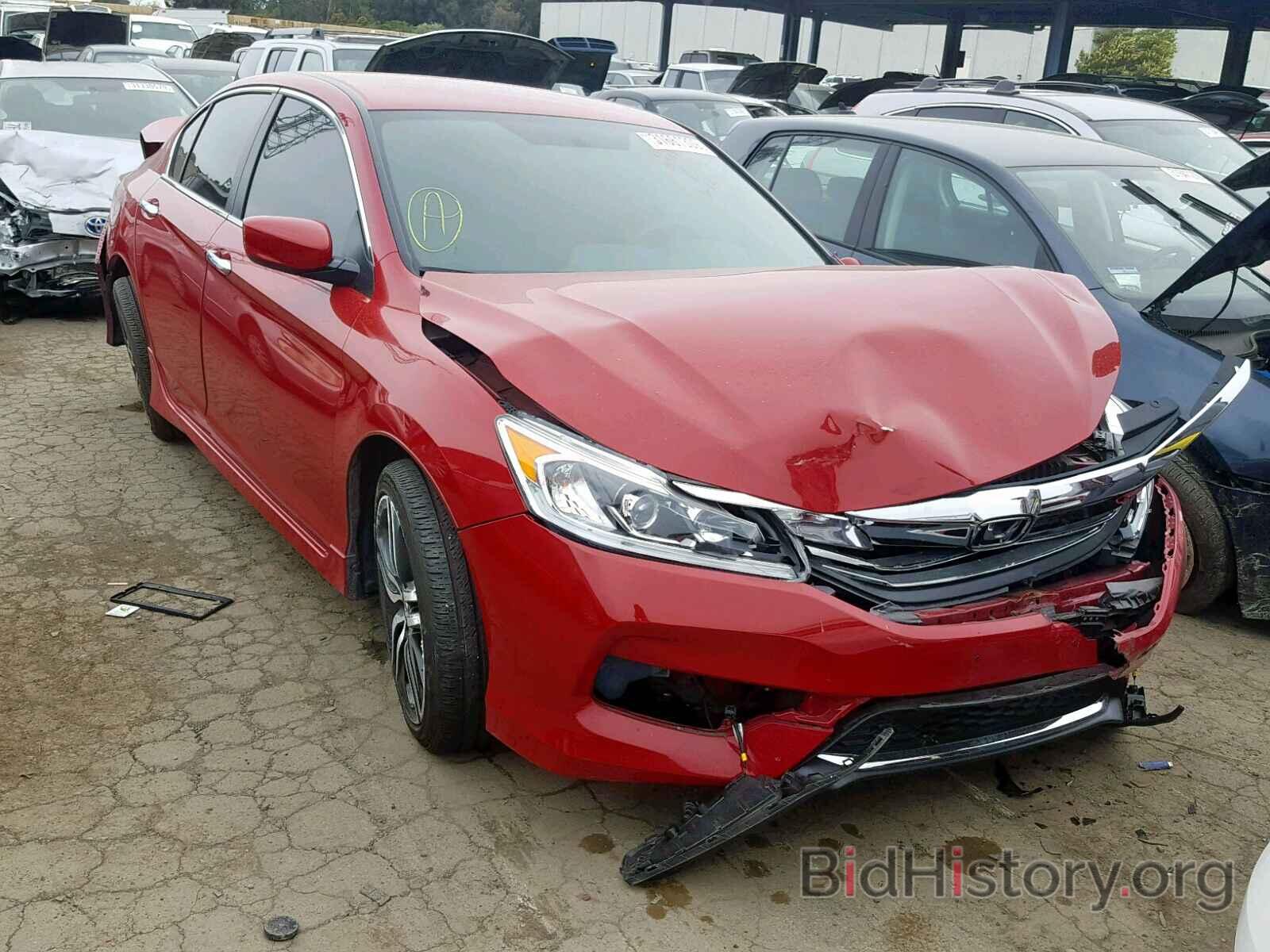 Photo 1HGCR2F10HA071639 - HONDA ACCORD SPO 2017