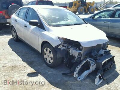 2013 Ford FOCUS Focus S, white — VIN 1FADP3E20DL373154, Copart