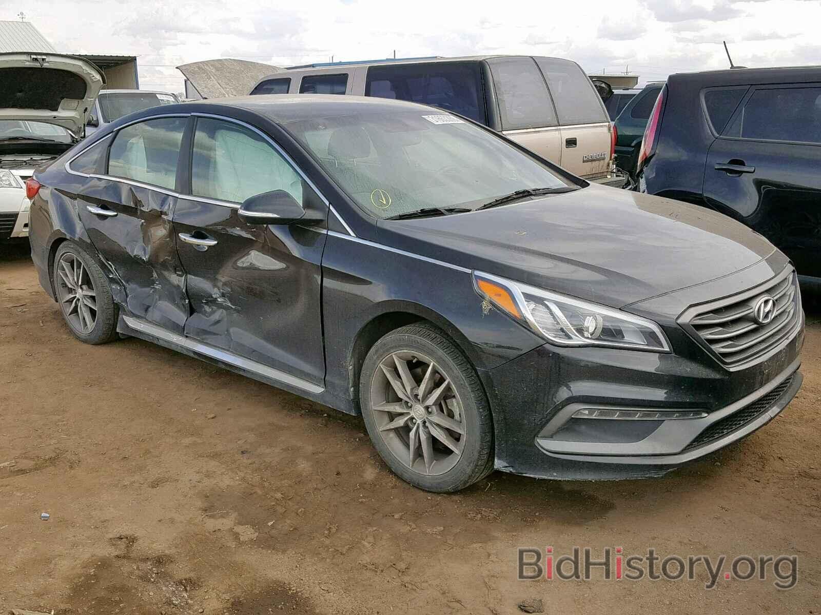 Photo 5NPE34AB4FH043885 - HYUNDAI SONATA 2015