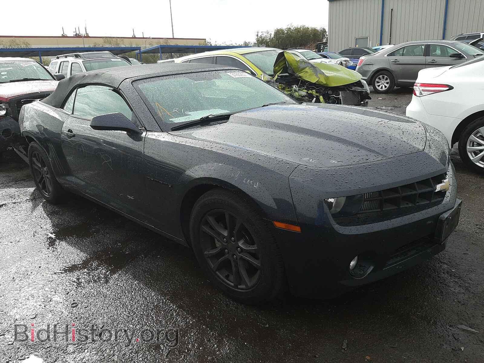 Photo 2G1FB3D30D9227042 - CHEVROLET CAMARO 2013