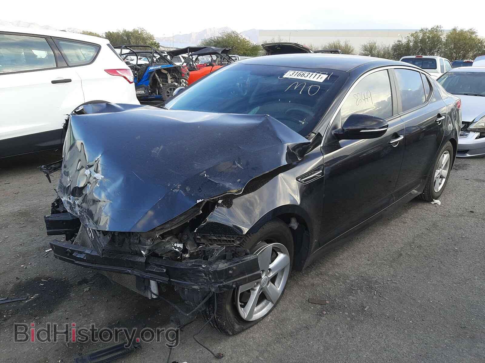 2015 KIA OPTIMA - VIN: KNAGM4A76F5664978 - Фото 2