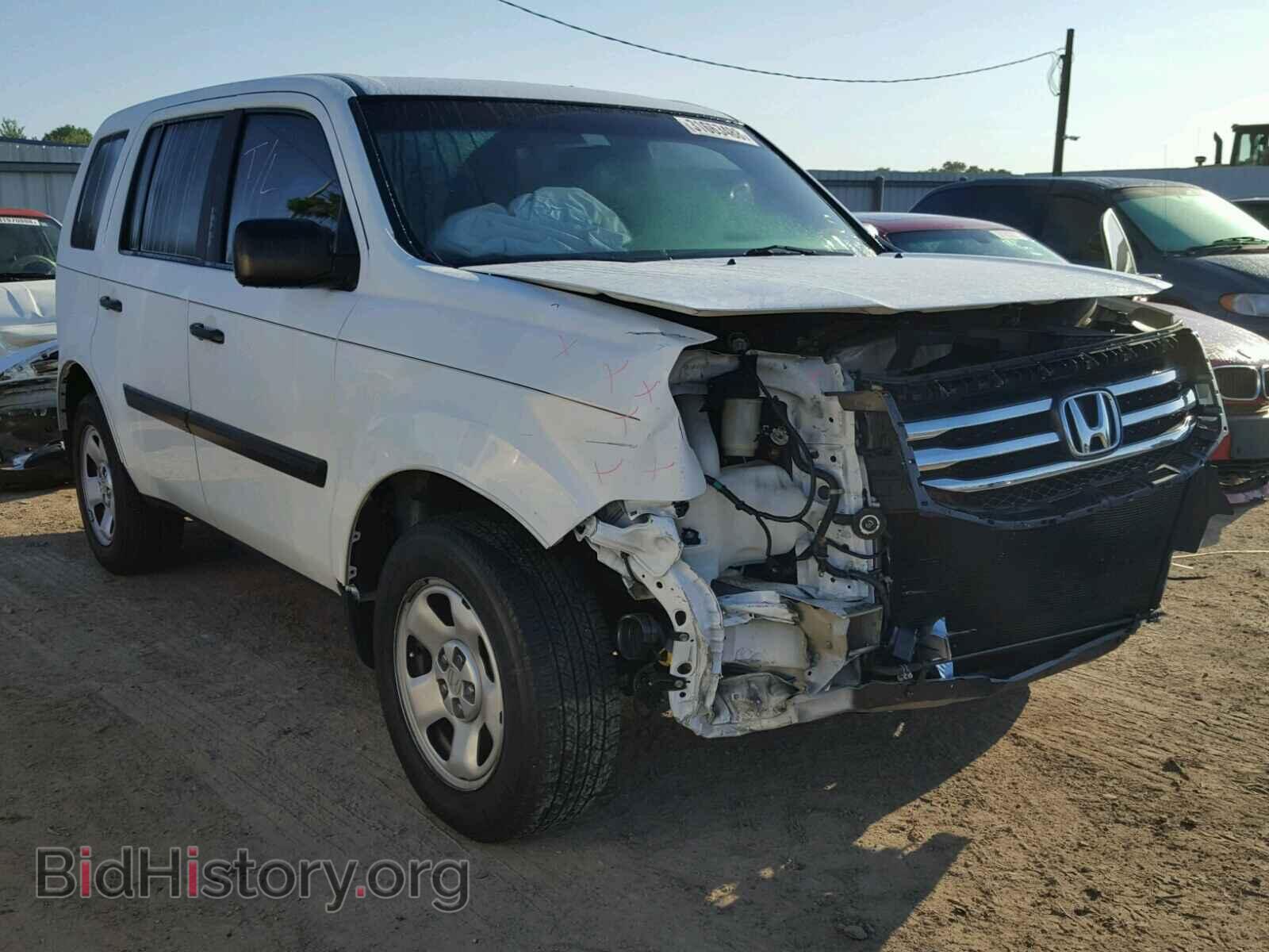 Фотография 5FNYF3H26CB035138 - HONDA PILOT 2012