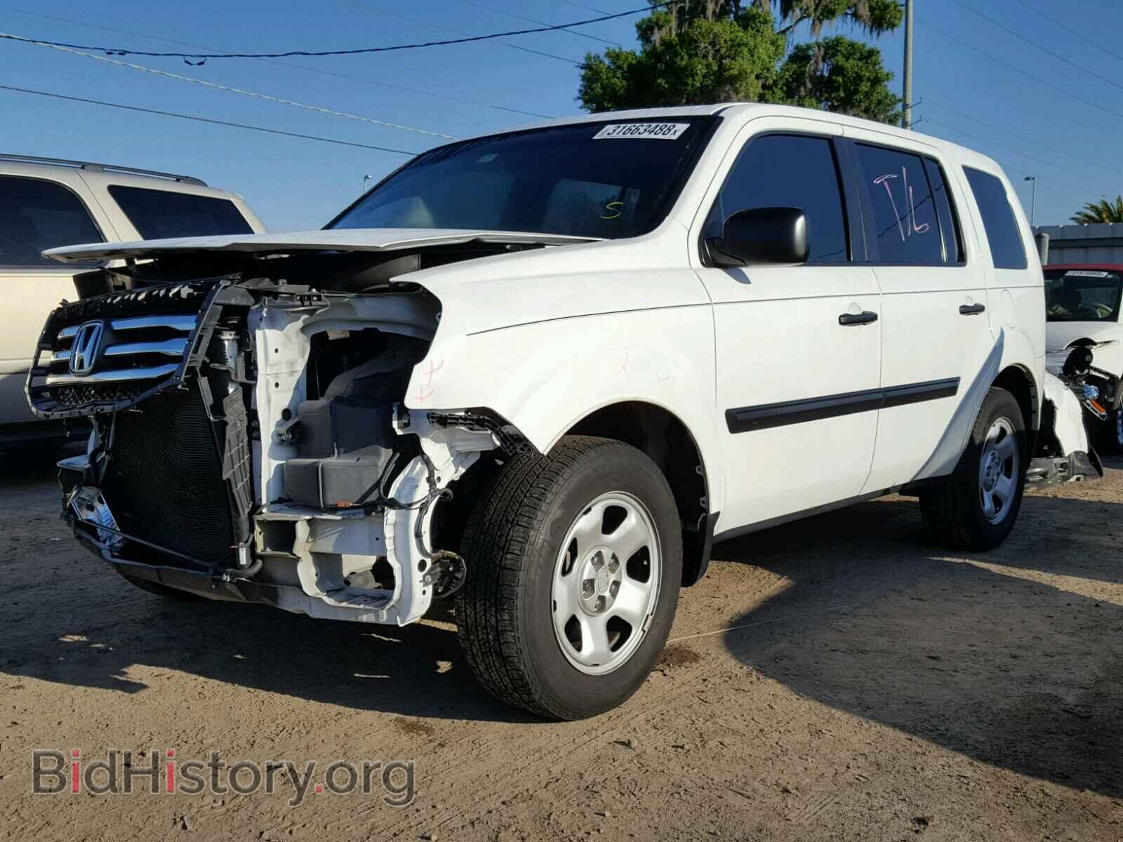 2012 HONDA PILOT - VIN: 5FNYF3H26CB035138 - Фото 2