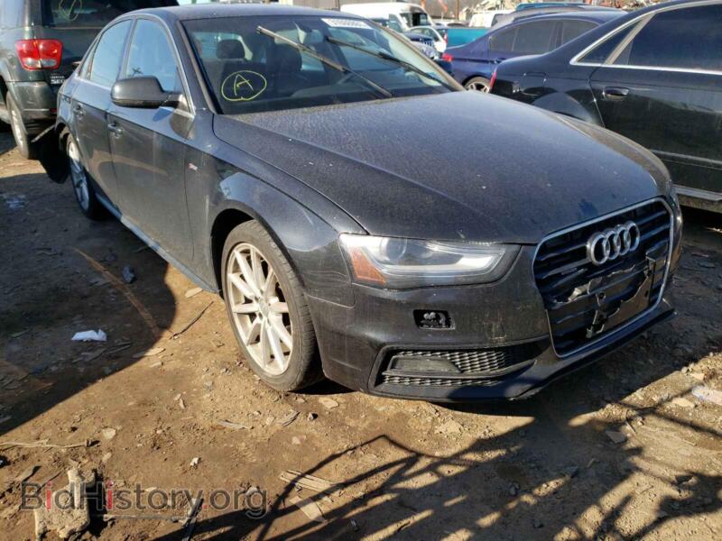 2014 Audi A4 (VIN WAUFFAFL9EA009357) — фото 1 из 10, Copart, повреждение: задняя часть