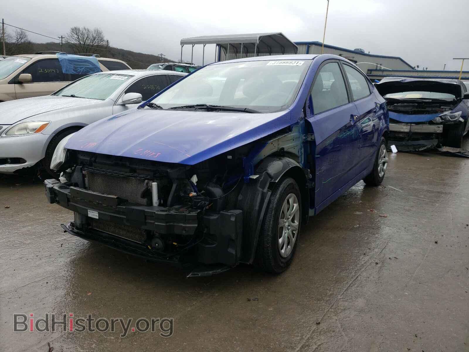 2014 HYUNDAI ACCENT - VIN: KMHCT4AEXEU700612 - Фото 2