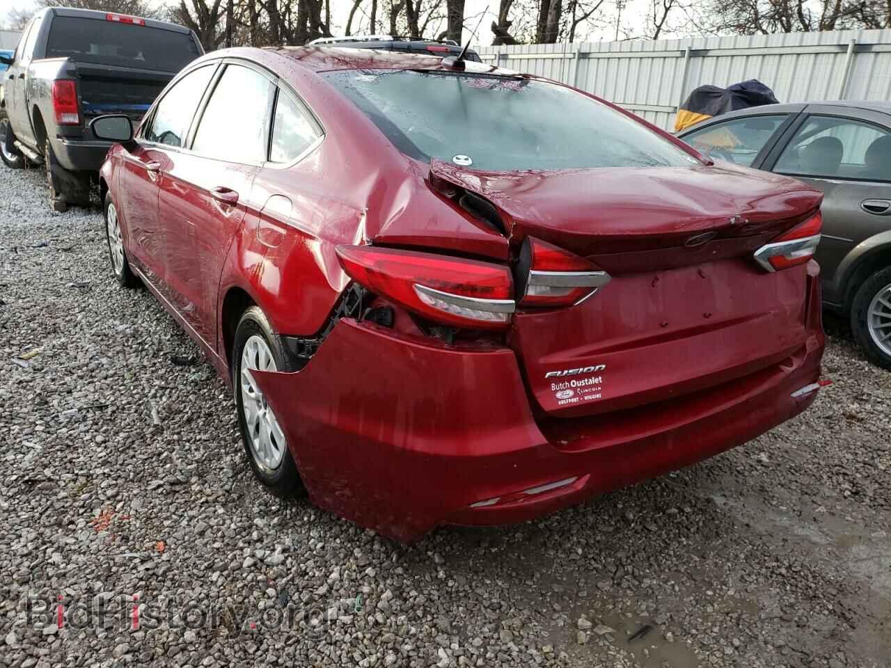 2019 FORD FUSION - VIN: 3FA6P0G73KR160830 - Фото 3