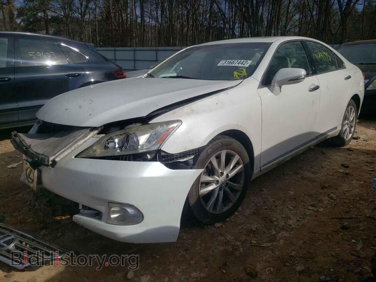 2011 LEXUS ES350 - VIN: JTHBK1EG3B2438547 - Фото 2