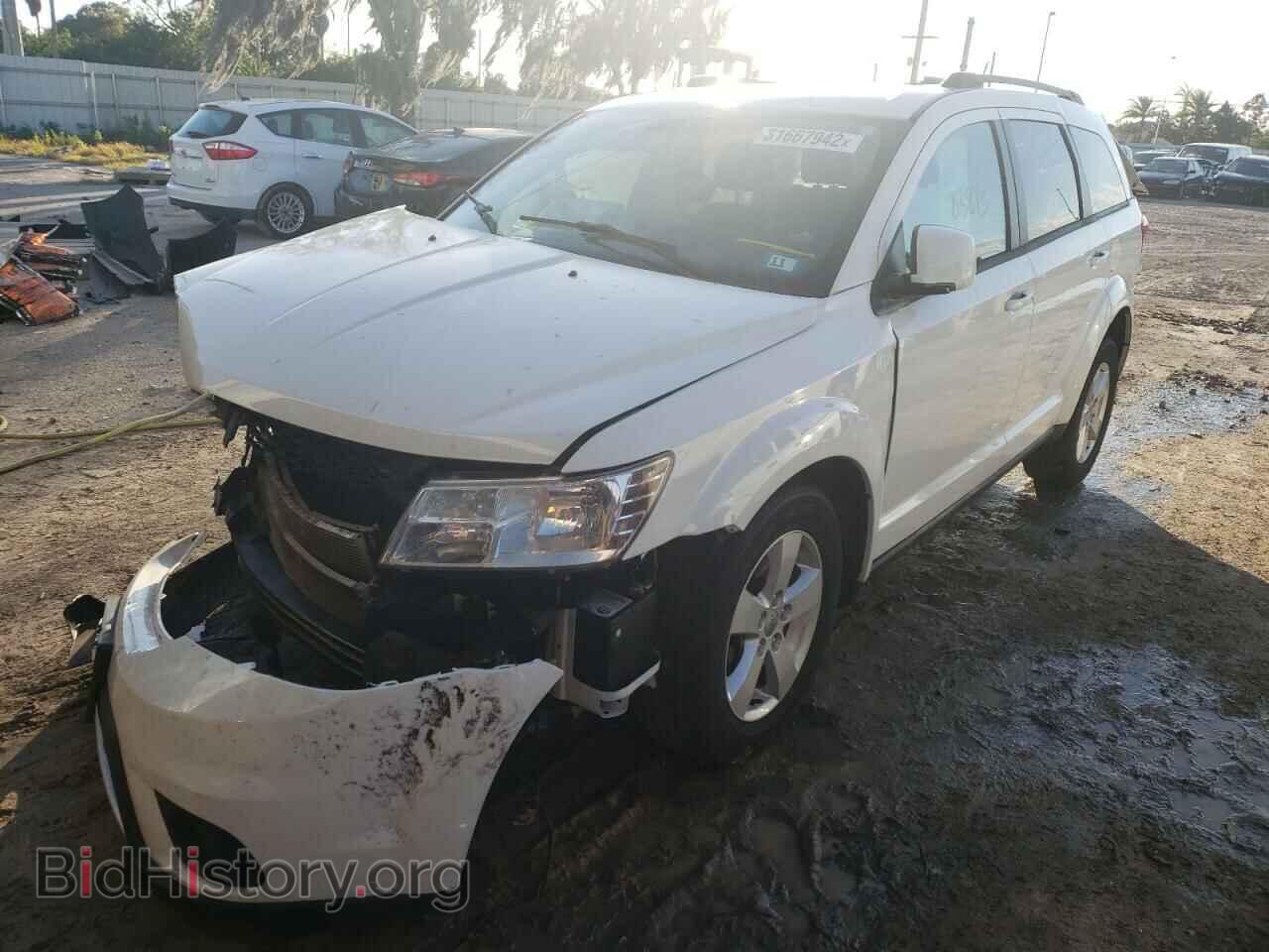 2011 DODGE JOURNEY - VIN: 3D4PH1FGXBT553166 - Фото 2