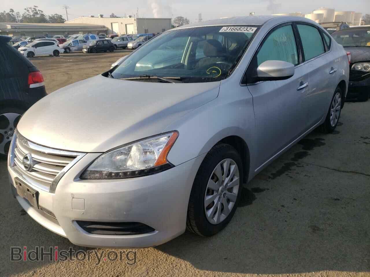 2013 NISSAN SENTRA - VIN: 1N4AB7AP1DN910385 - Фото 2