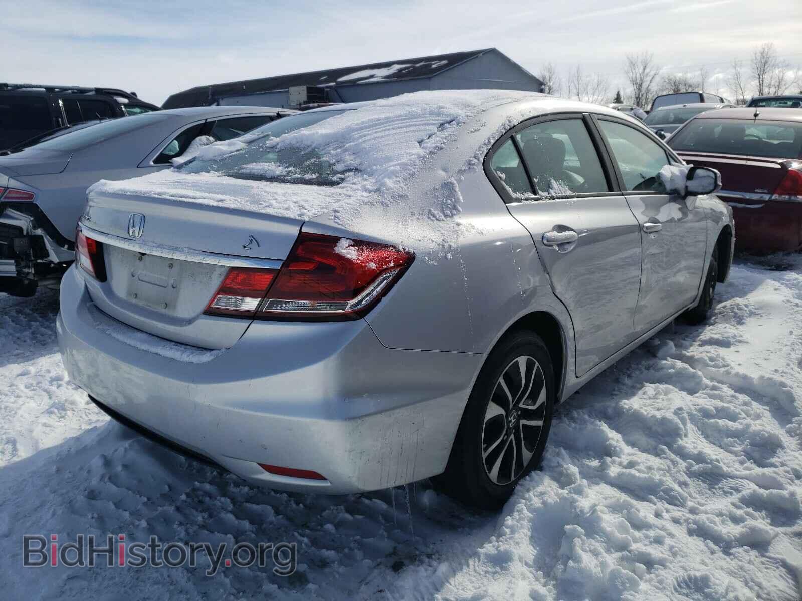 2013 HONDA CIVIC - VIN: 2HGFB2F91DH533676 - Фото 4