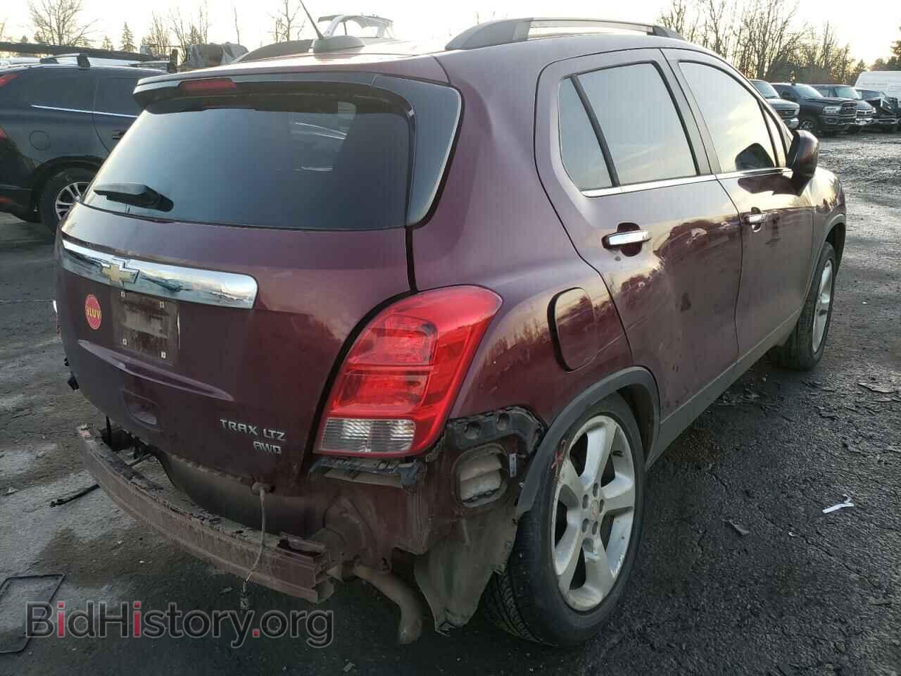 2016 CHEVROLET TRAX - VIN: 3GNCJRSB4GL245224 - Фото 4