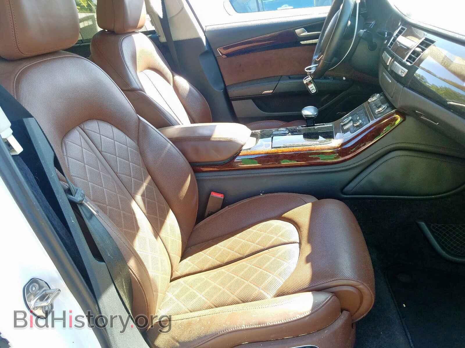 2014 AUDI A8 - VIN: WAURMAFD4EN001946 - Фото 5
