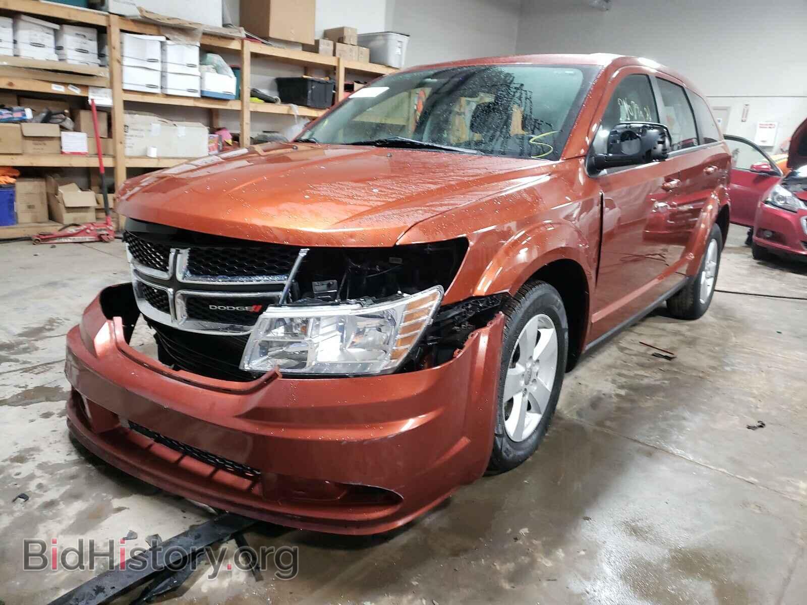 2013 DODGE JOURNEY - VIN: 3C4PDCAB6DT558383 - Фото 2