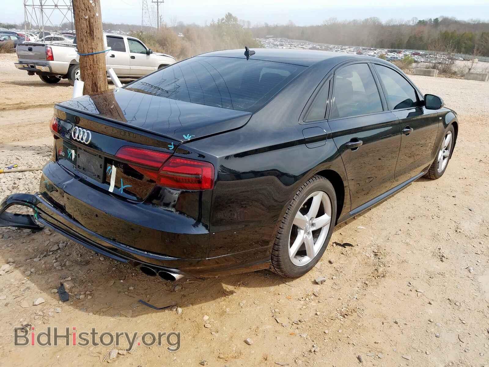 2017 AUDI S8 - VIN: WUAJ5AFD1HN900154 - Фото 4