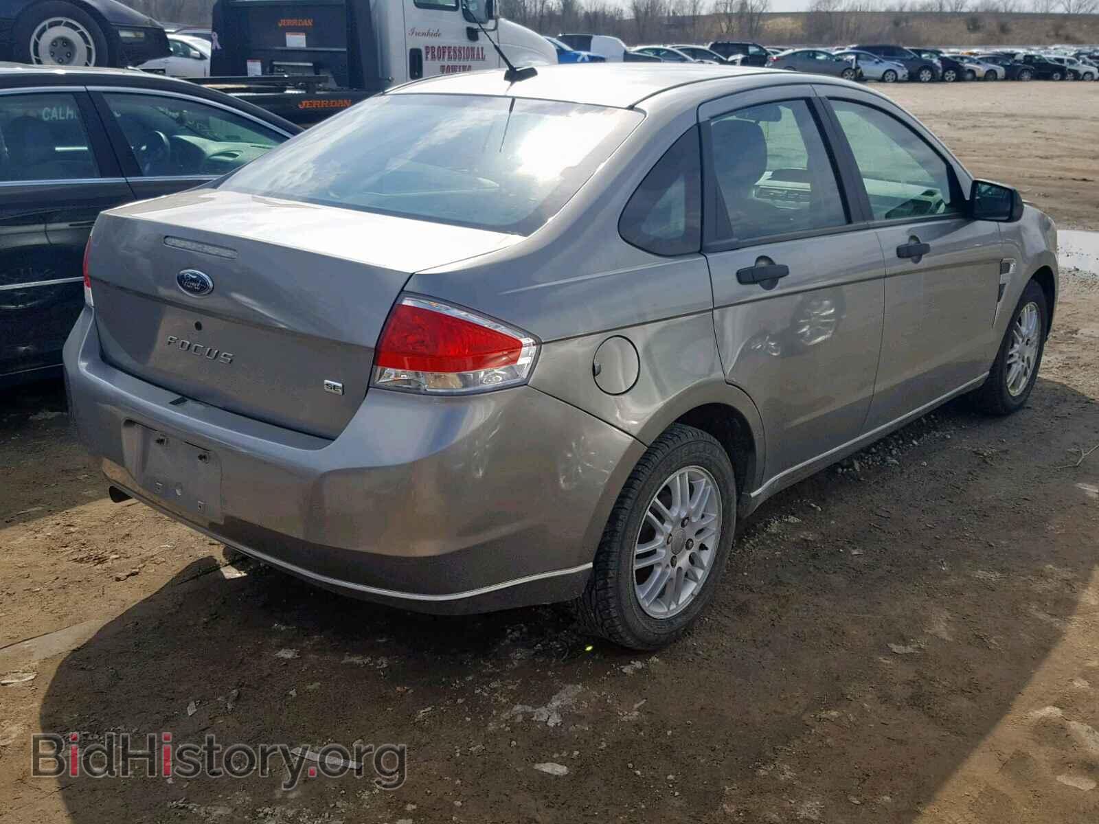 2008 FORD FOCUS SE - VIN: 1FAHP35N18W120439 - Фото 4