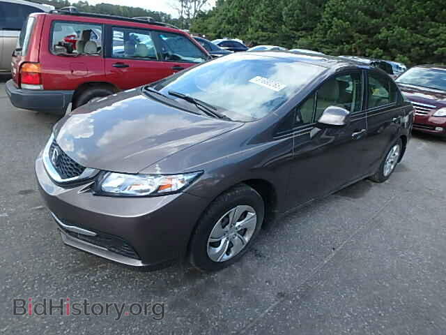 2013 HONDA CIVIC - VIN: 2HGFB2F52DH542089 - Фото 2