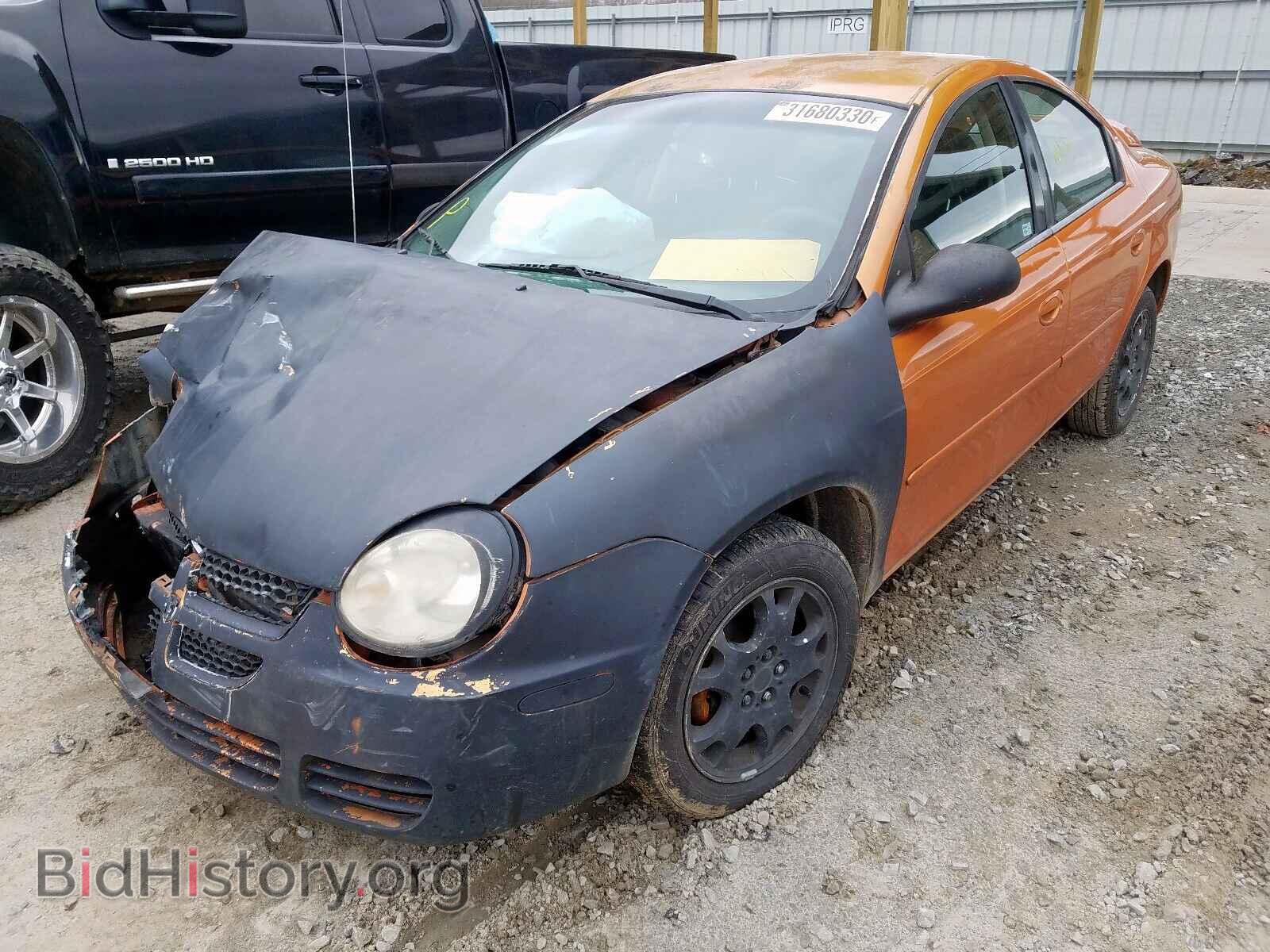 2005 DODGE NEON - VIN: 1B3ES56C85D259254 - Фото 2