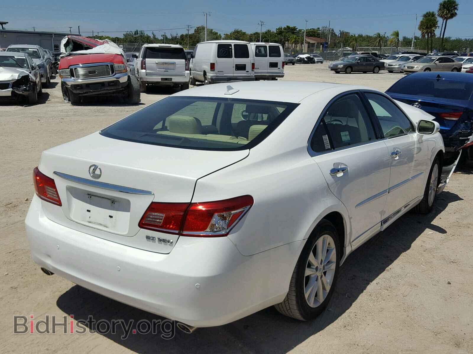 2011 LEXUS ES350 - VIN: JTHBK1EG4B2438122 - Фото 4