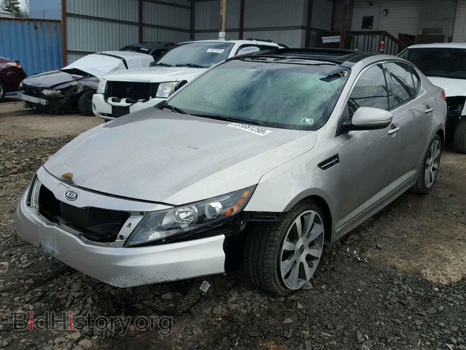 2012 KIA OPTIMA - VIN: 5XXGR4A69CG047870 - Фото 2