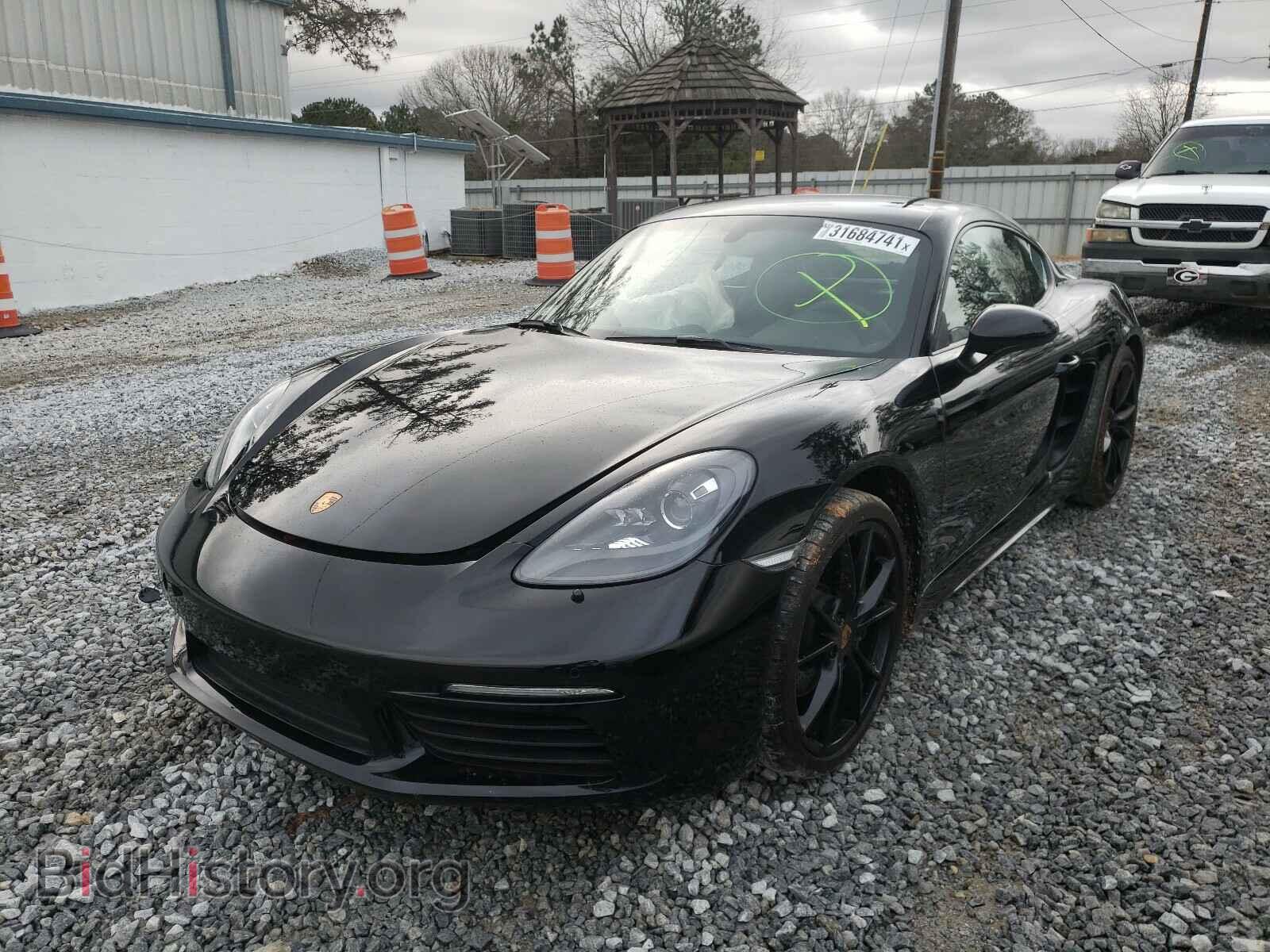 2017 PORSCHE CAYMAN - VIN: WP0AA2A88HS270899 - Фото 2