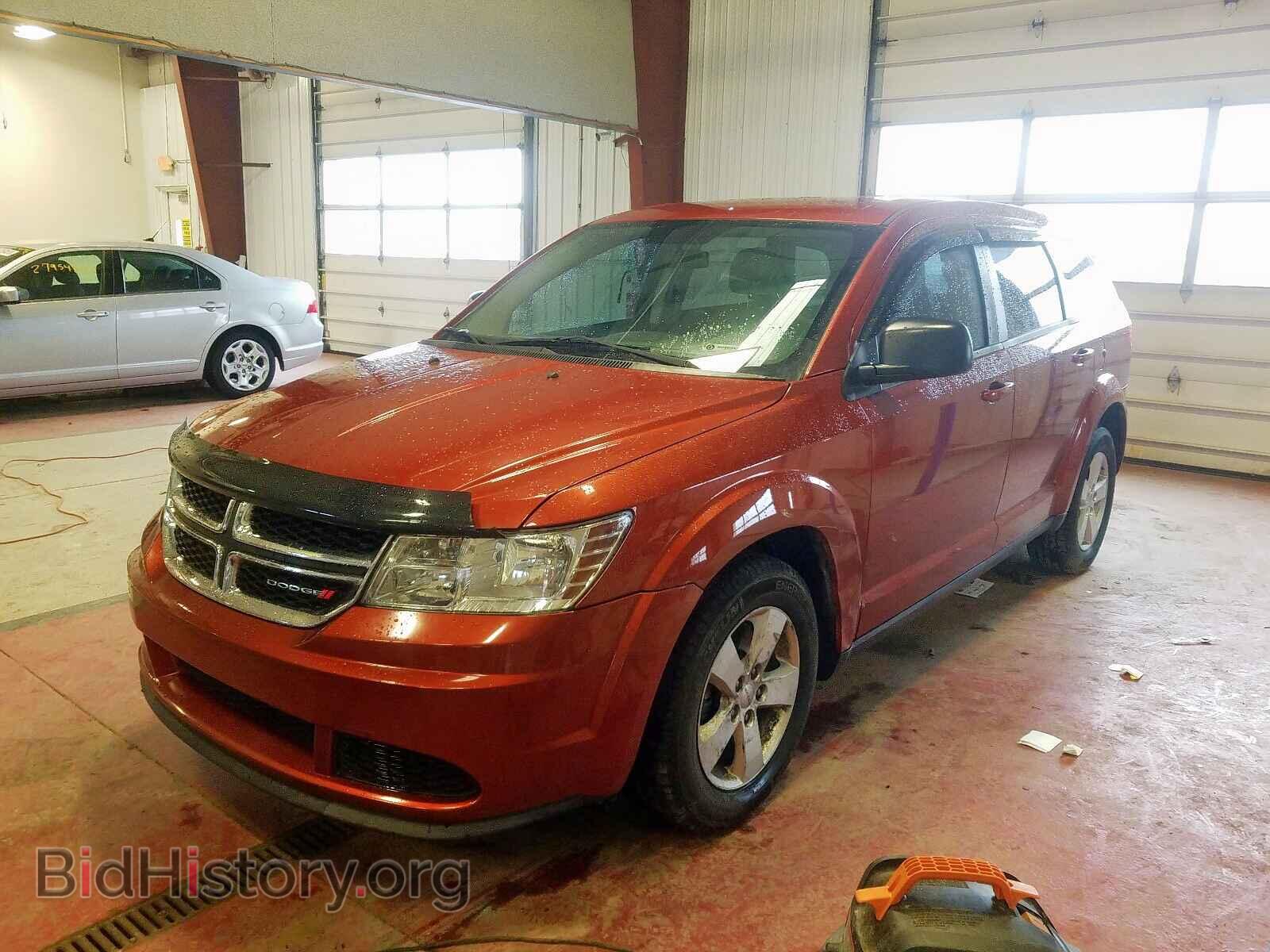 2013 DODGE JOURNEY - VIN: 3C4PDCAB4DT502023 - Фото 2