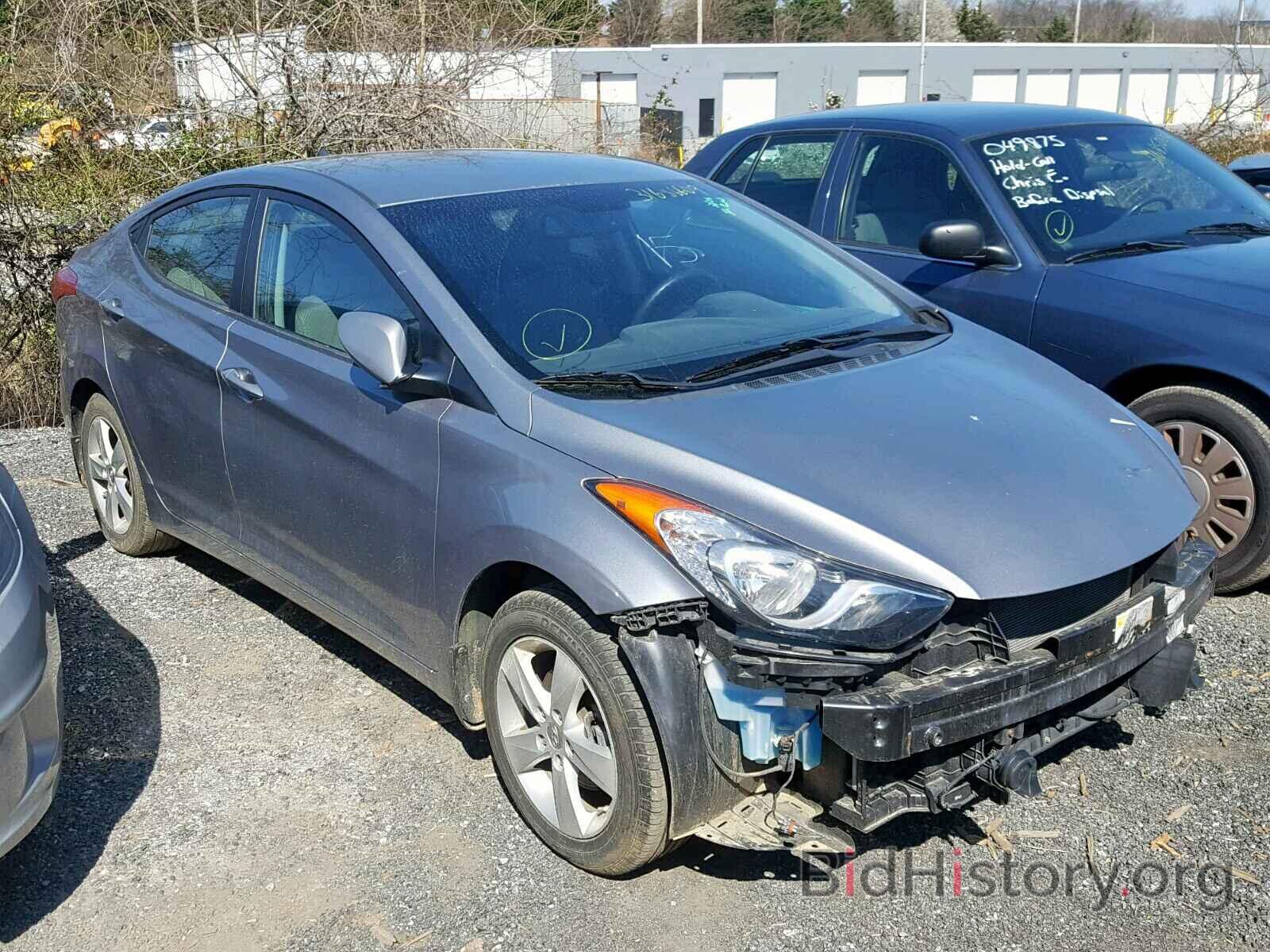 Photo KMHDH4AE3DU702707 - HYUNDAI ELANTRA 2013