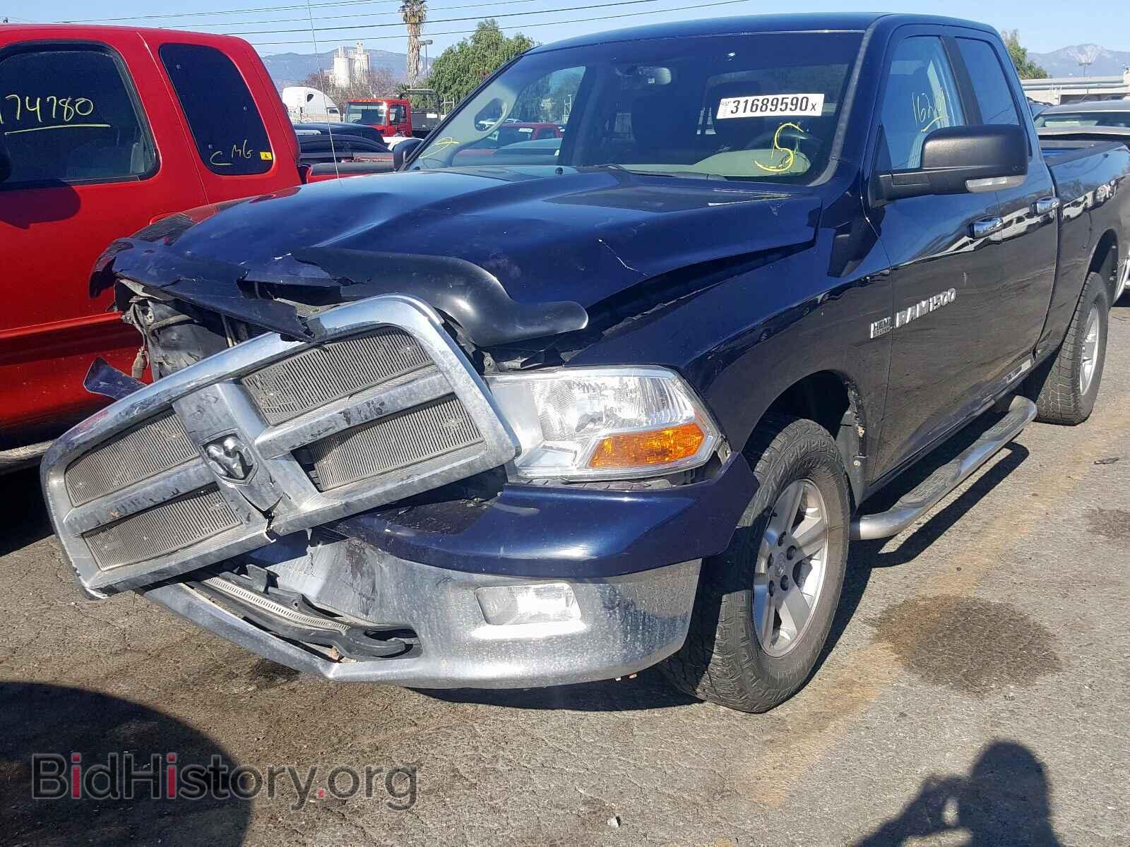 2012 DODGE RAM 1500 - VIN: 1C6RD7GT5CS211411 - Фото 2