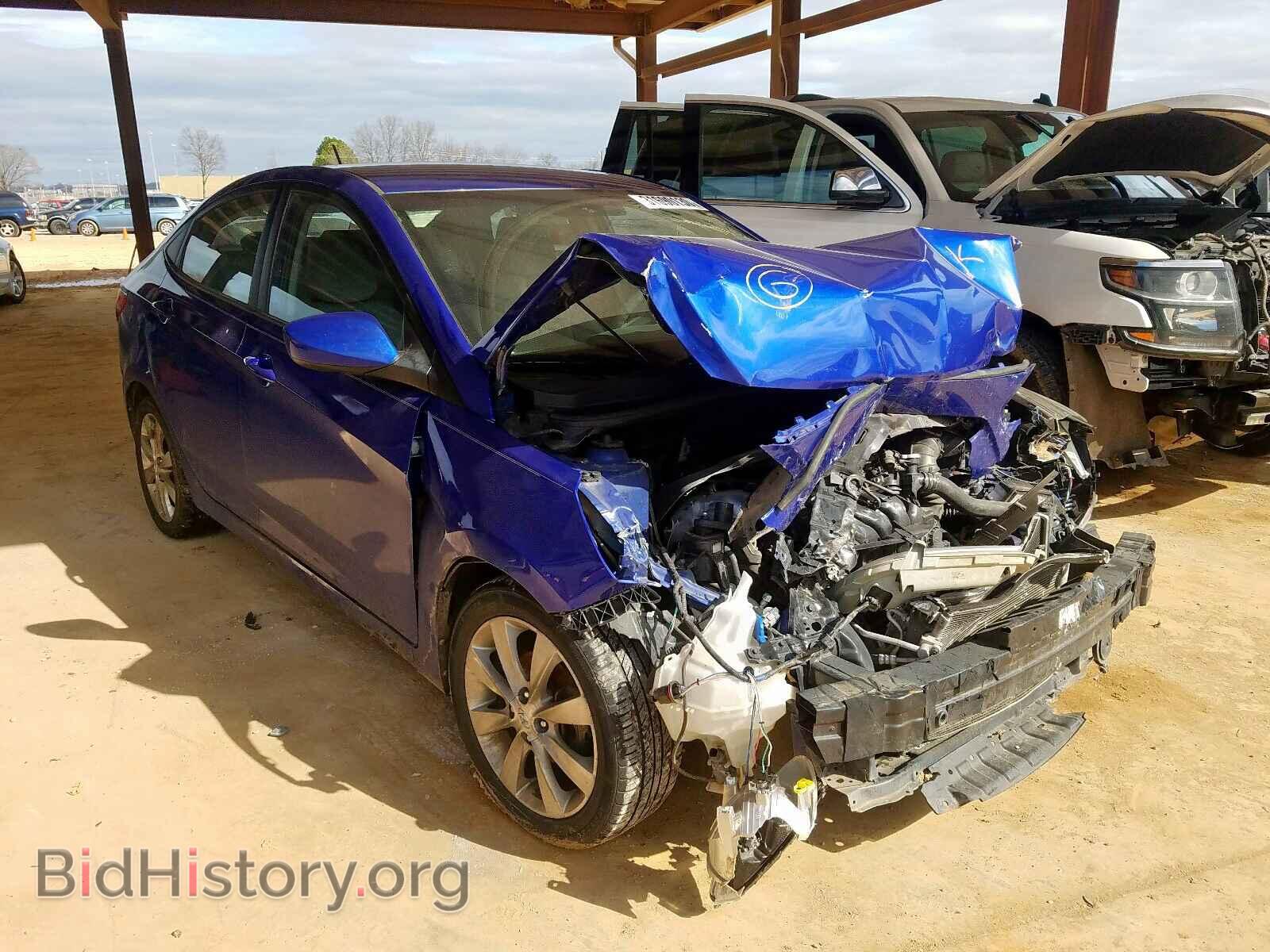Photo KMHCU4AE2CU241179 - HYUNDAI ACCENT 2012