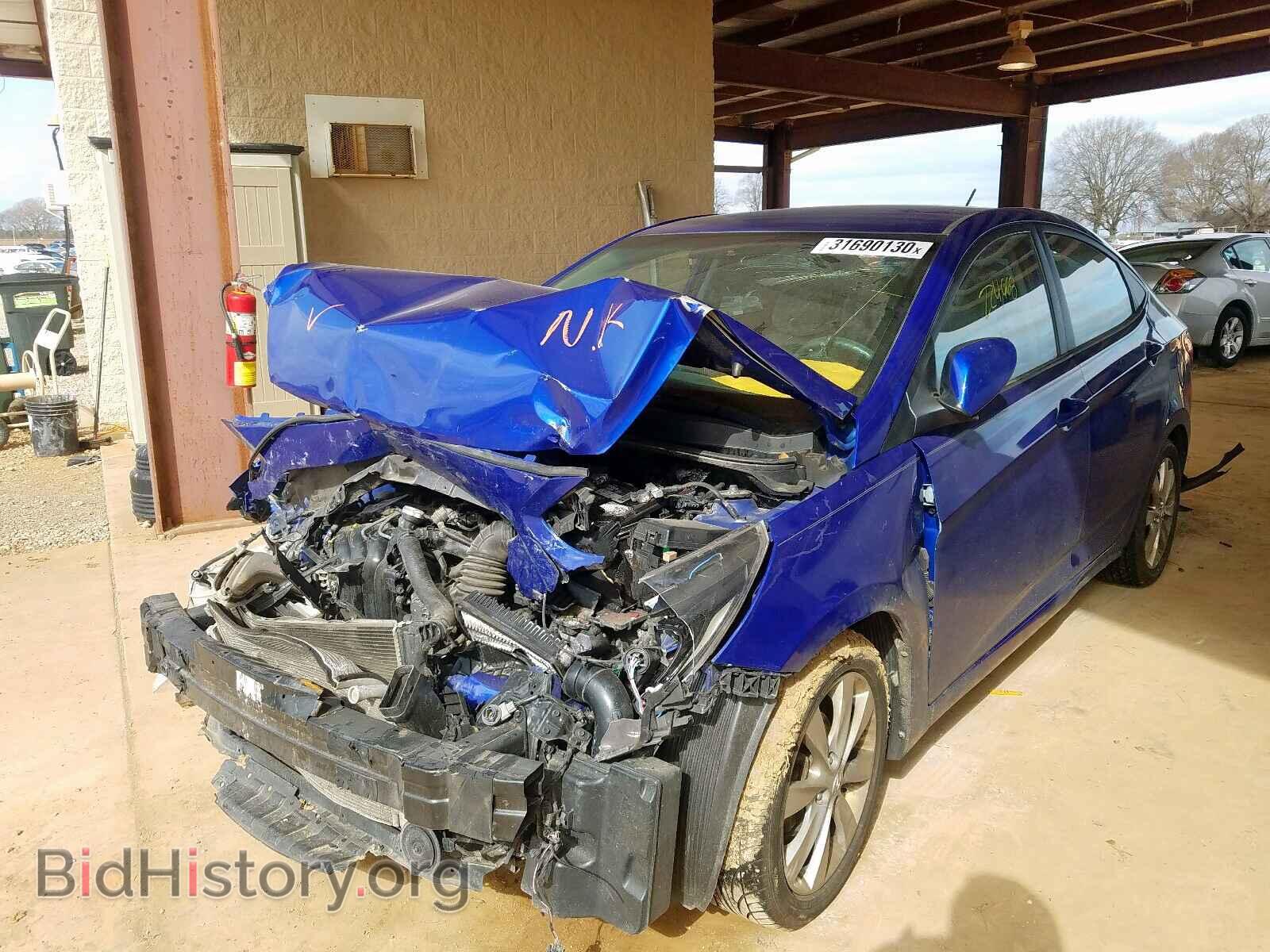 2012 HYUNDAI ACCENT - VIN: KMHCU4AE2CU241179 - Фото 2