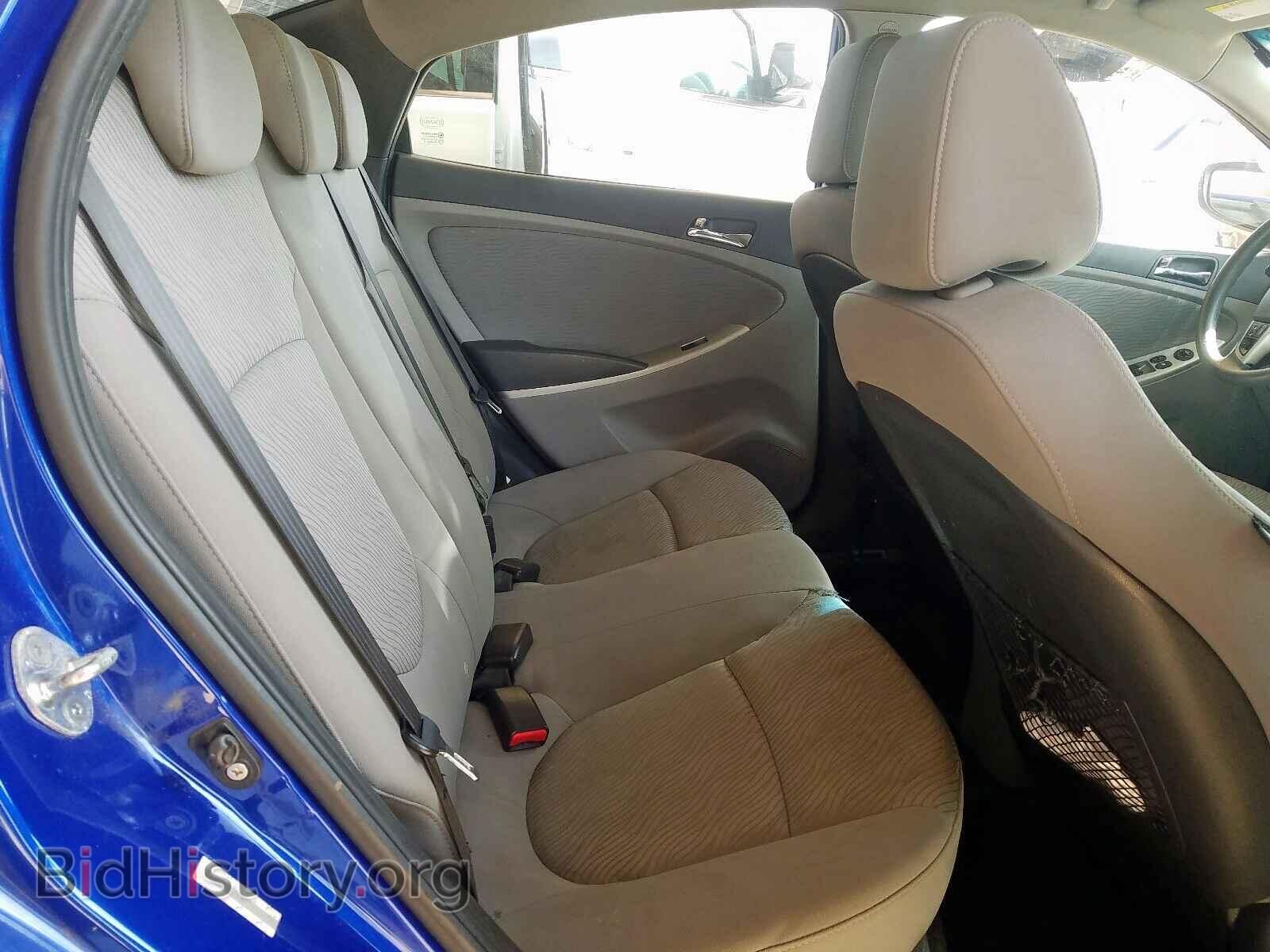 2012 HYUNDAI ACCENT - VIN: KMHCU4AE2CU241179 - Фото 6