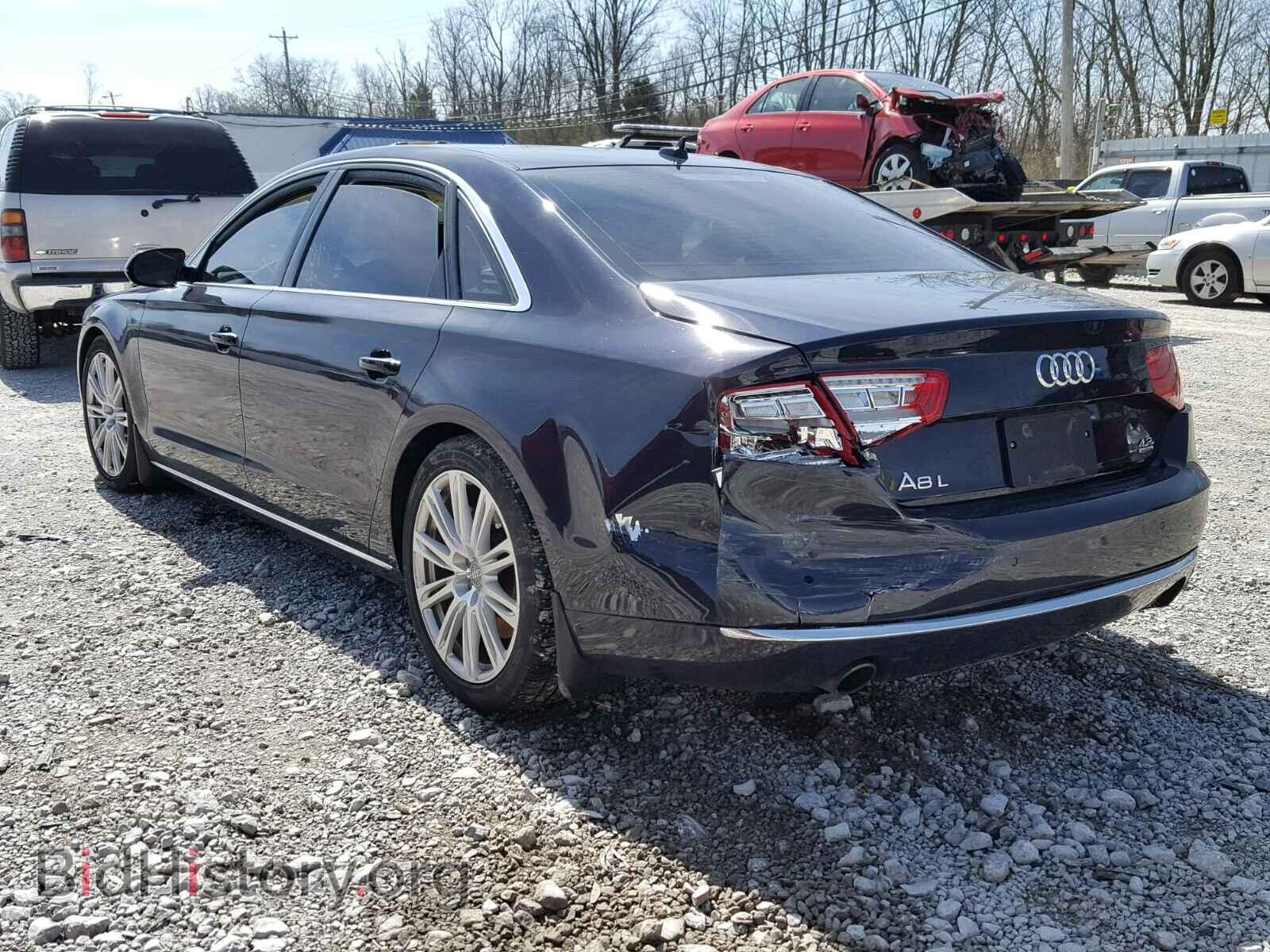 2011 AUDI A8 - VIN: WAURVAFD2BN016826 - Фото 3