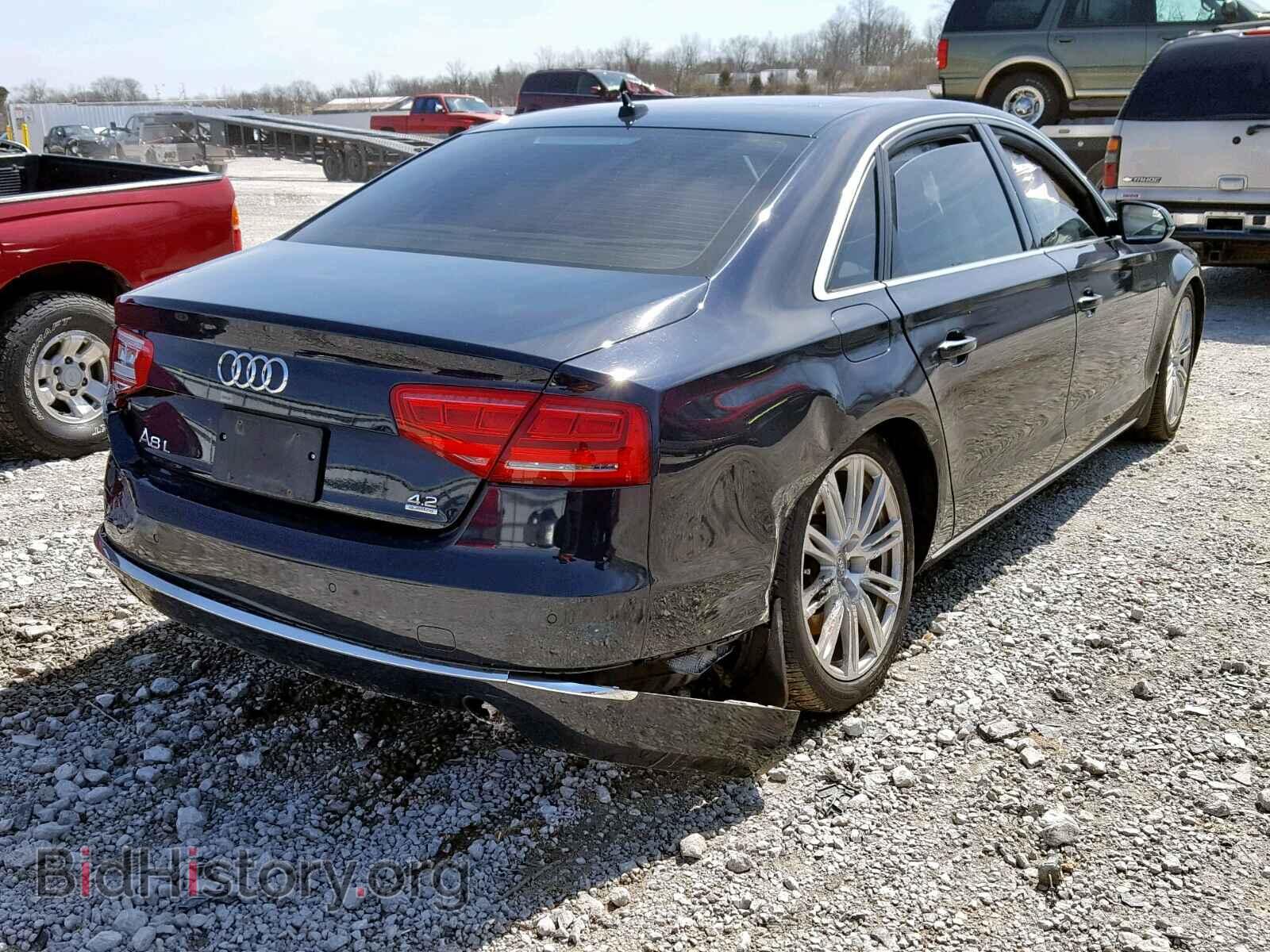 2011 AUDI A8 - VIN: WAURVAFD2BN016826 - Фото 4