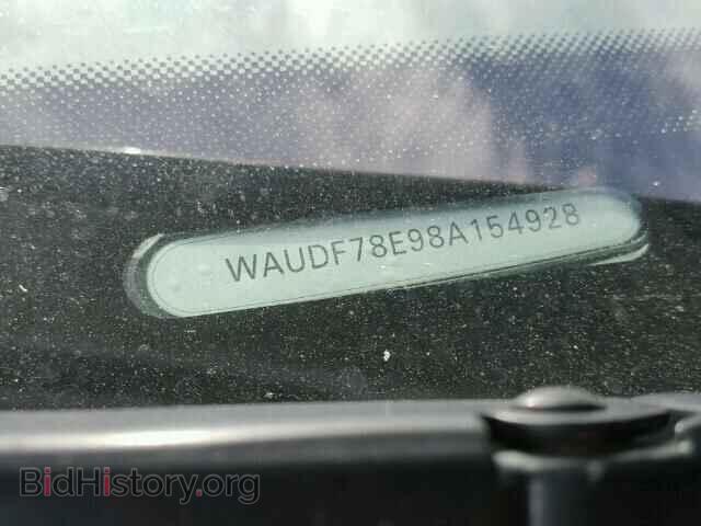 2008 AUDI A4 - VIN: WAUDF78E98A154928 - Фото 10